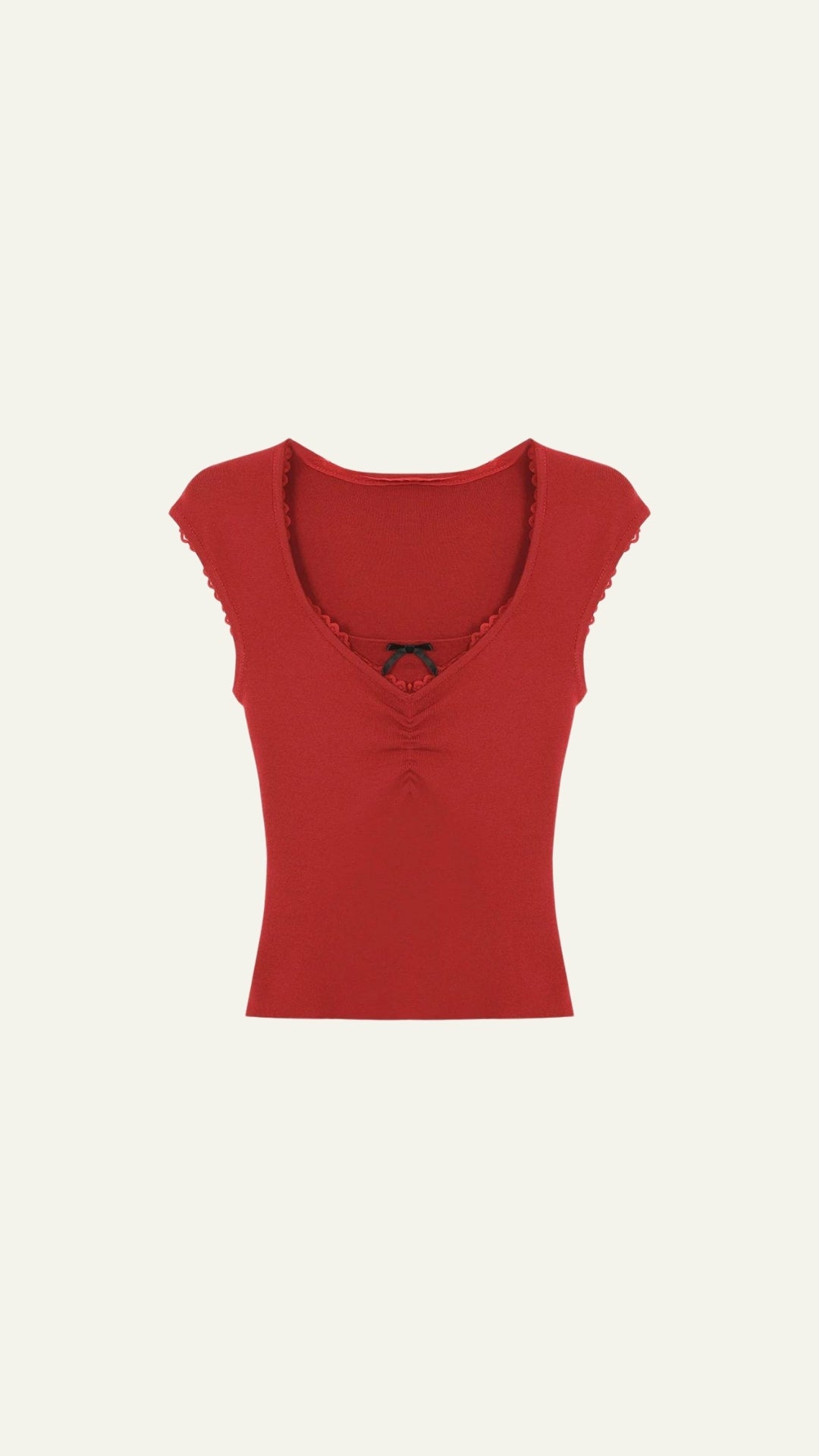 Red short sleeve