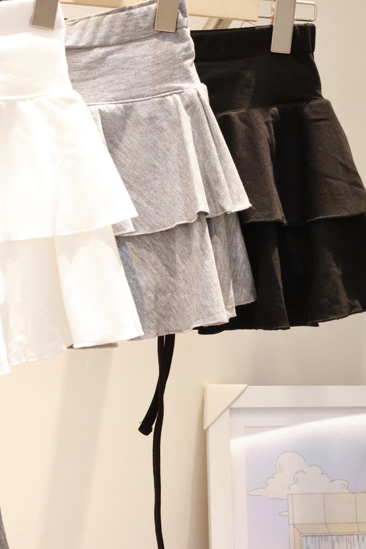 NUDETHELABEL FLARED SKORT