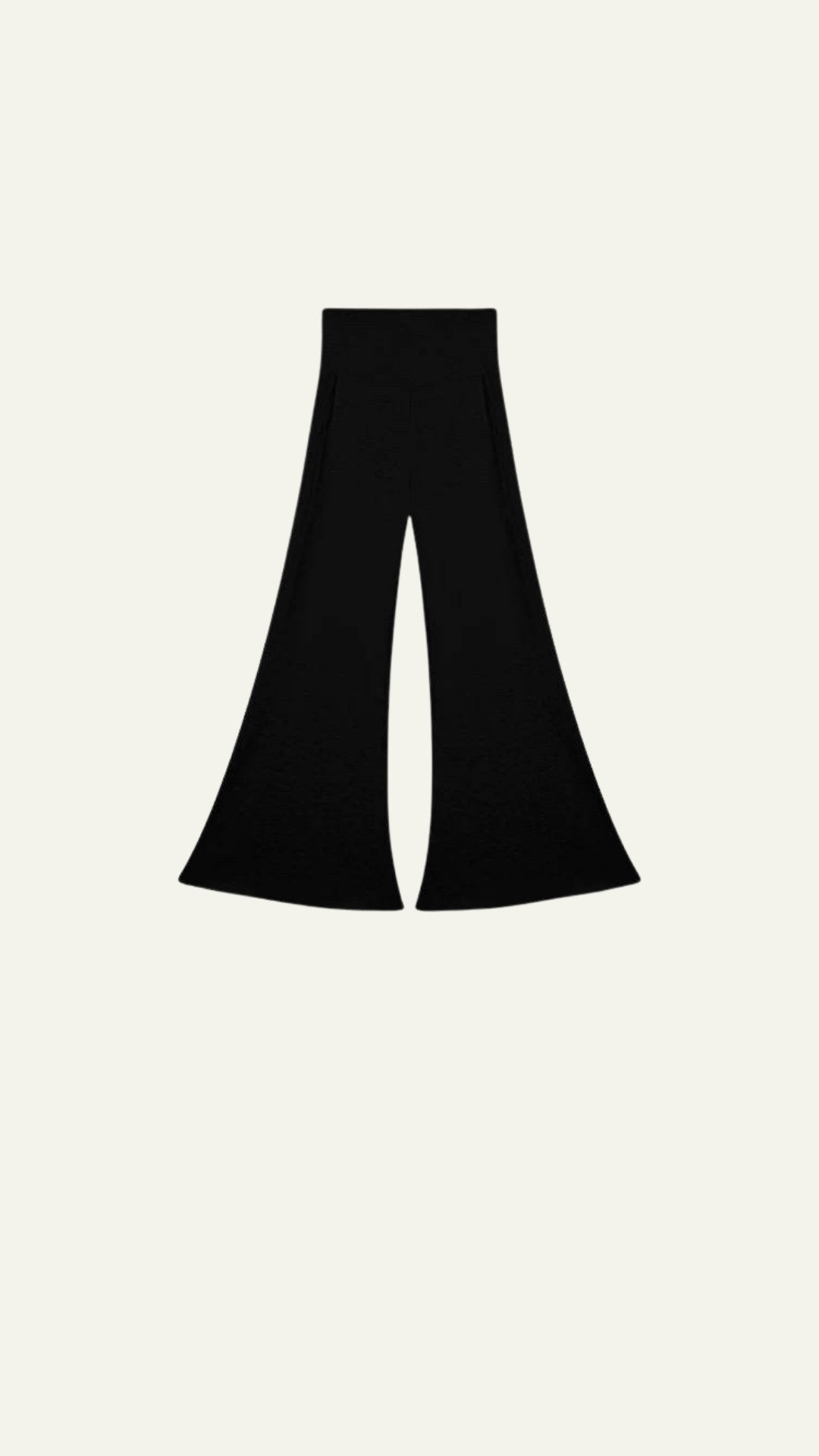 BLACK FLARED BOTTOMS