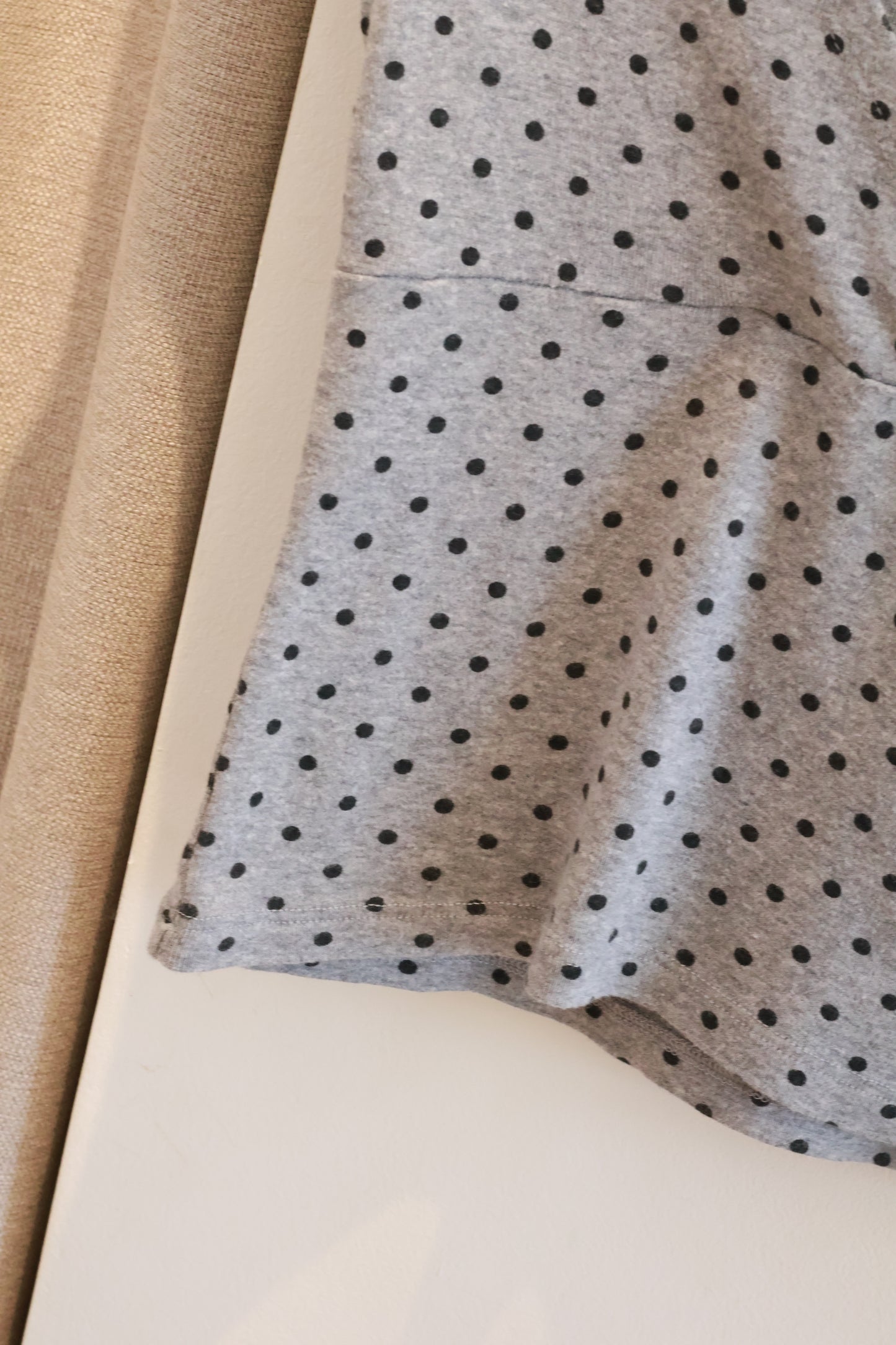 BRANDY Amara Polka Dots Tank  -GRAY