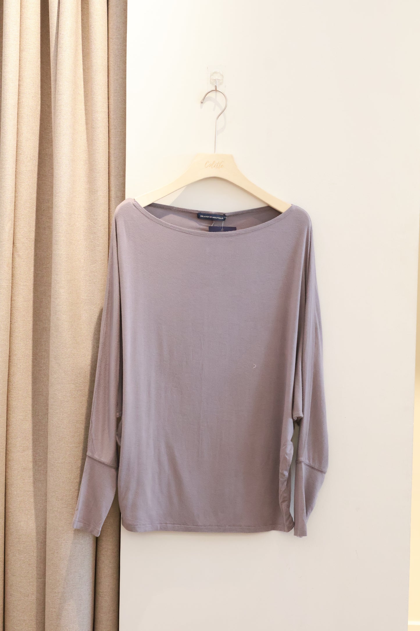 BRANDY Aina Top  -GRAY