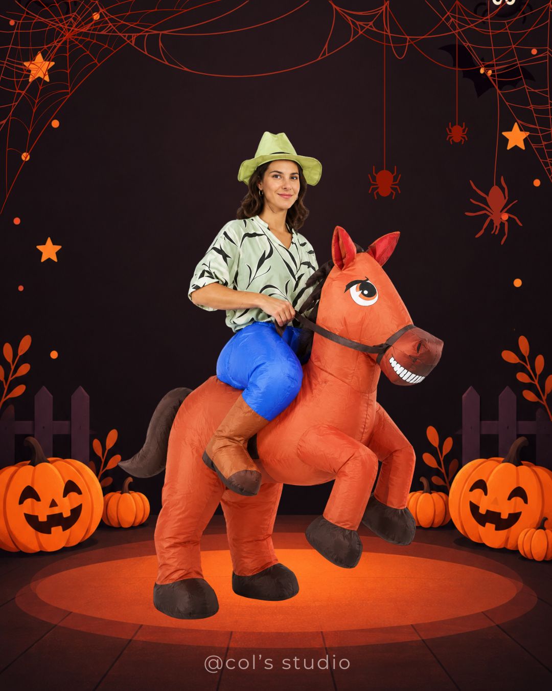 Brown HORSE Ride-On Costume