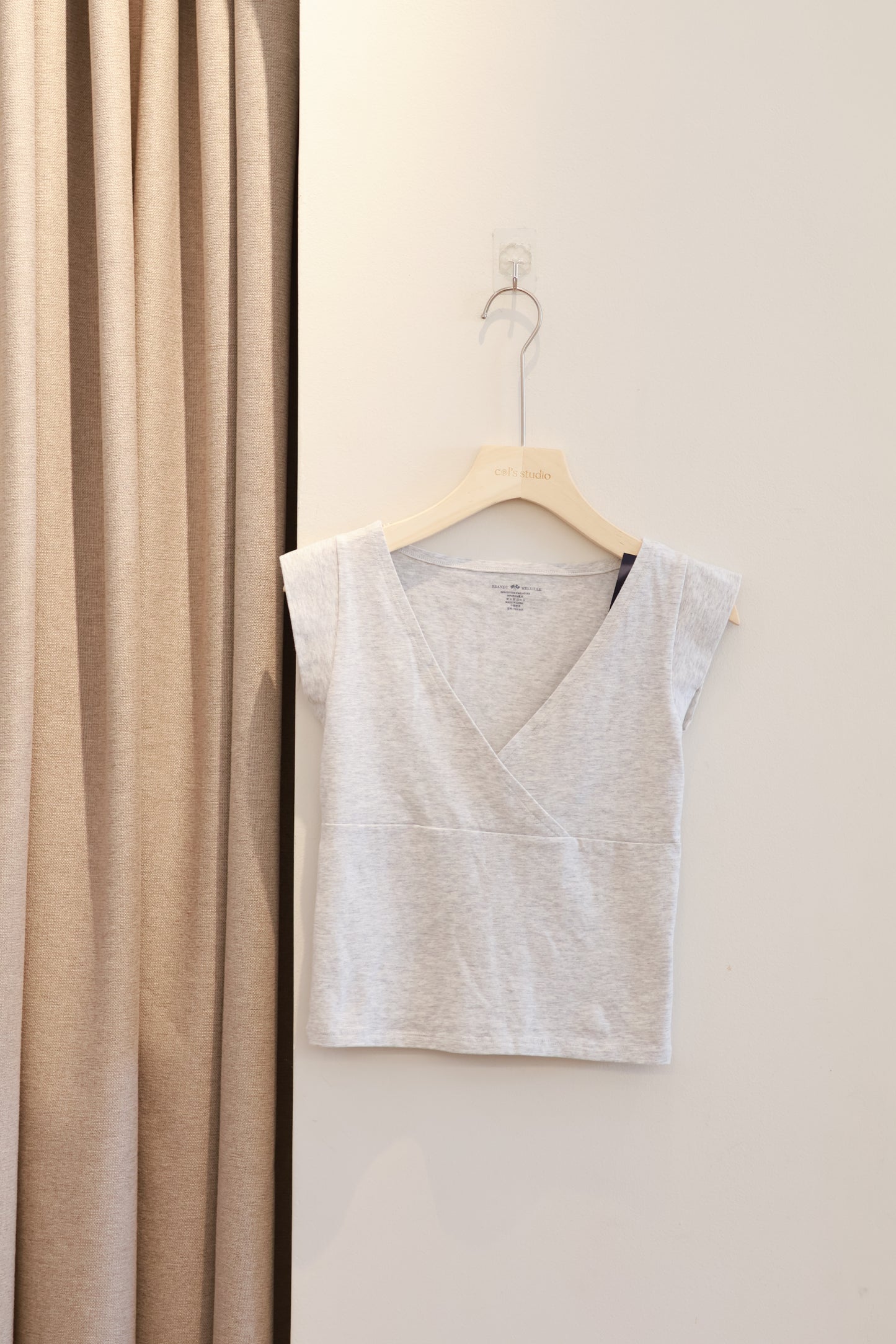 BRANDY Amara TOP - Ice Gray
