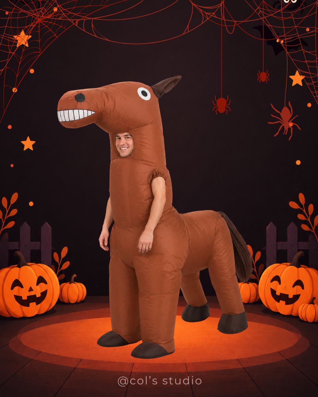Brown horse Ride-On Costume