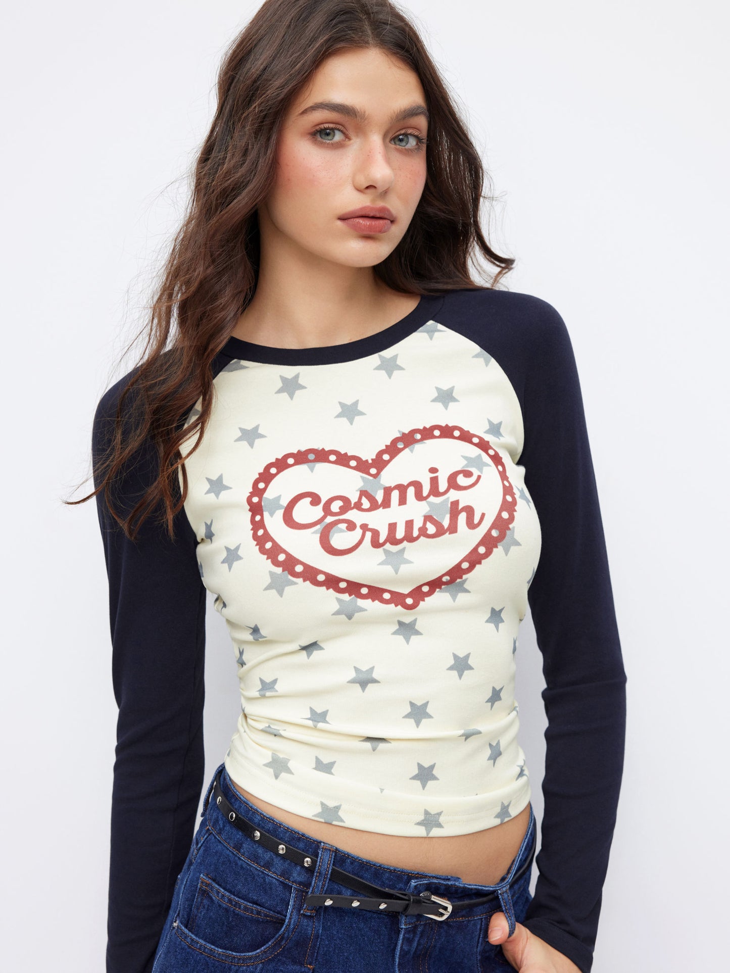 CIDER Long sleeve Ruched Sweatshirt