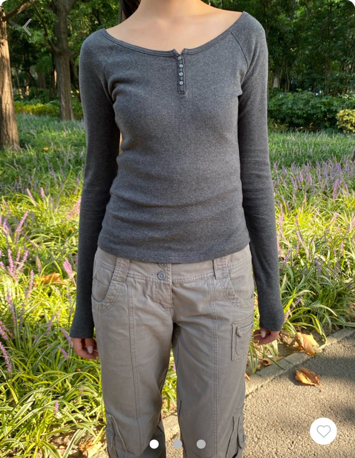 BRANDY Zelly Top- OCT  -DARK GREY