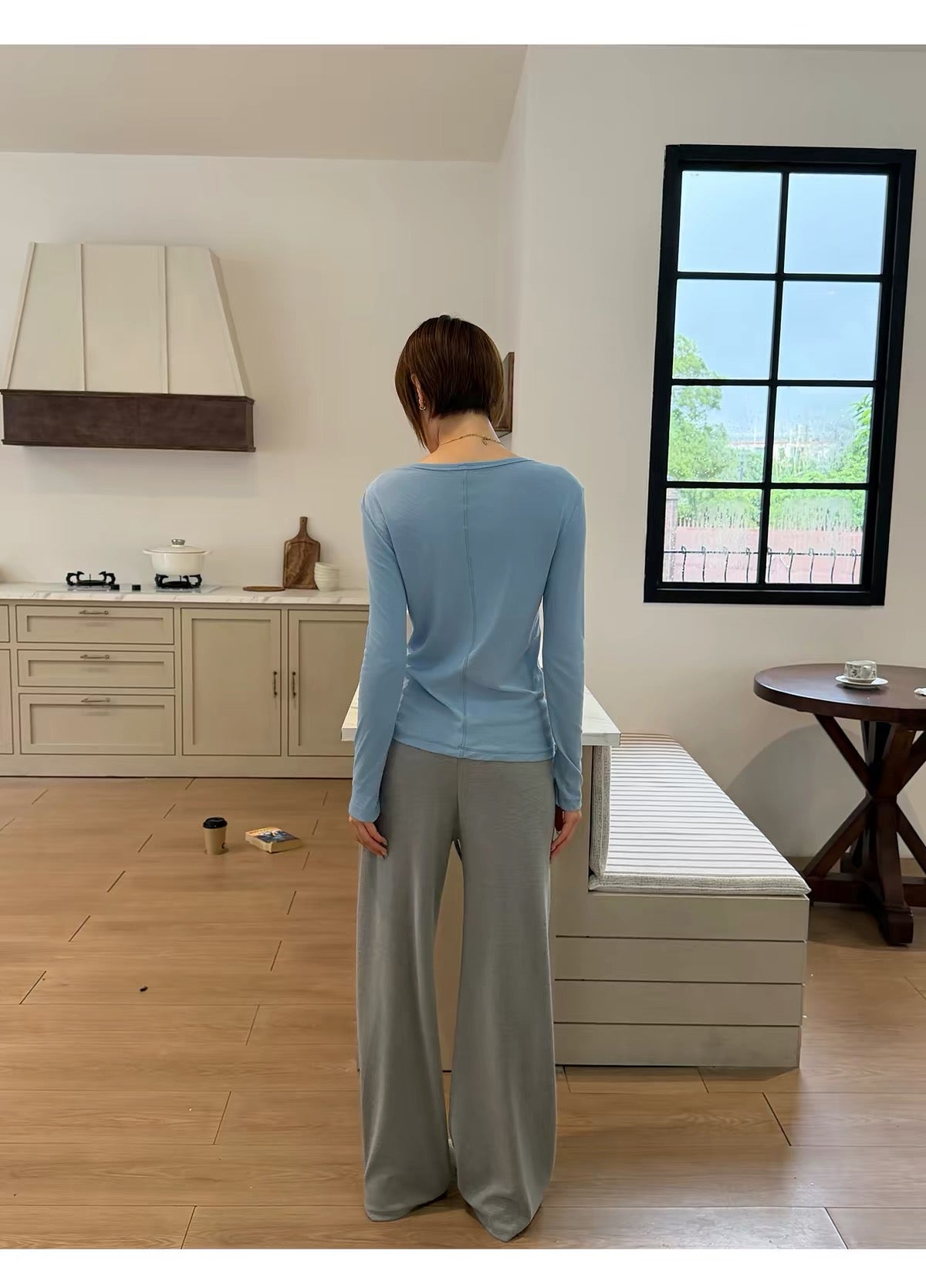 AUD Straight Tube Casual Pants