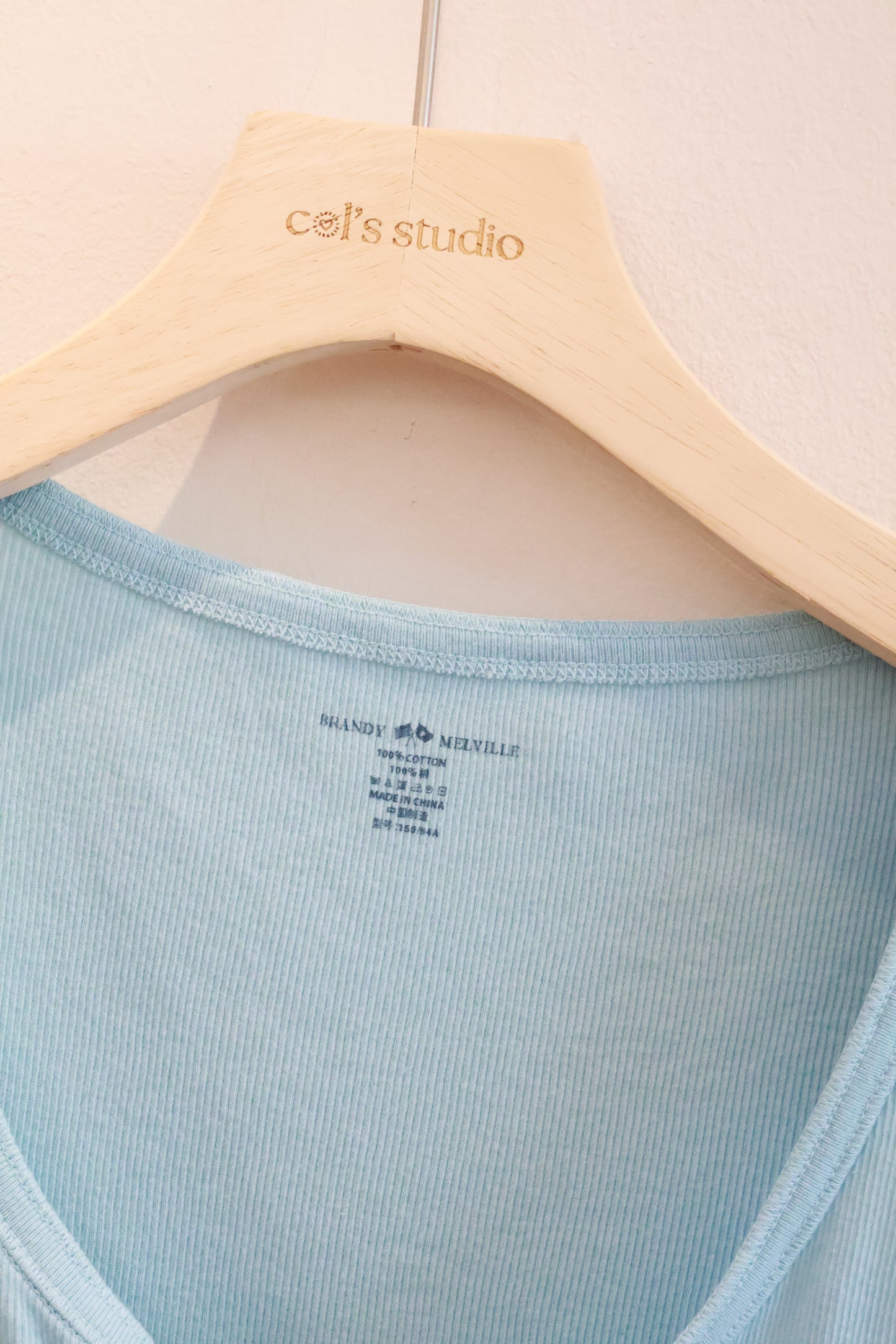 BRANDY Dails Tank  -LIGHT BLUE
