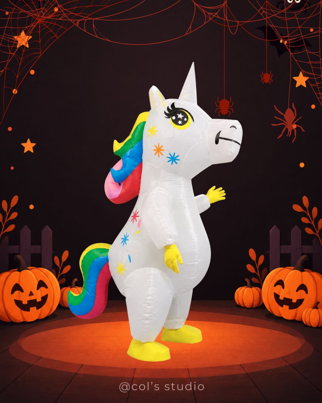 White Unicorn Costume