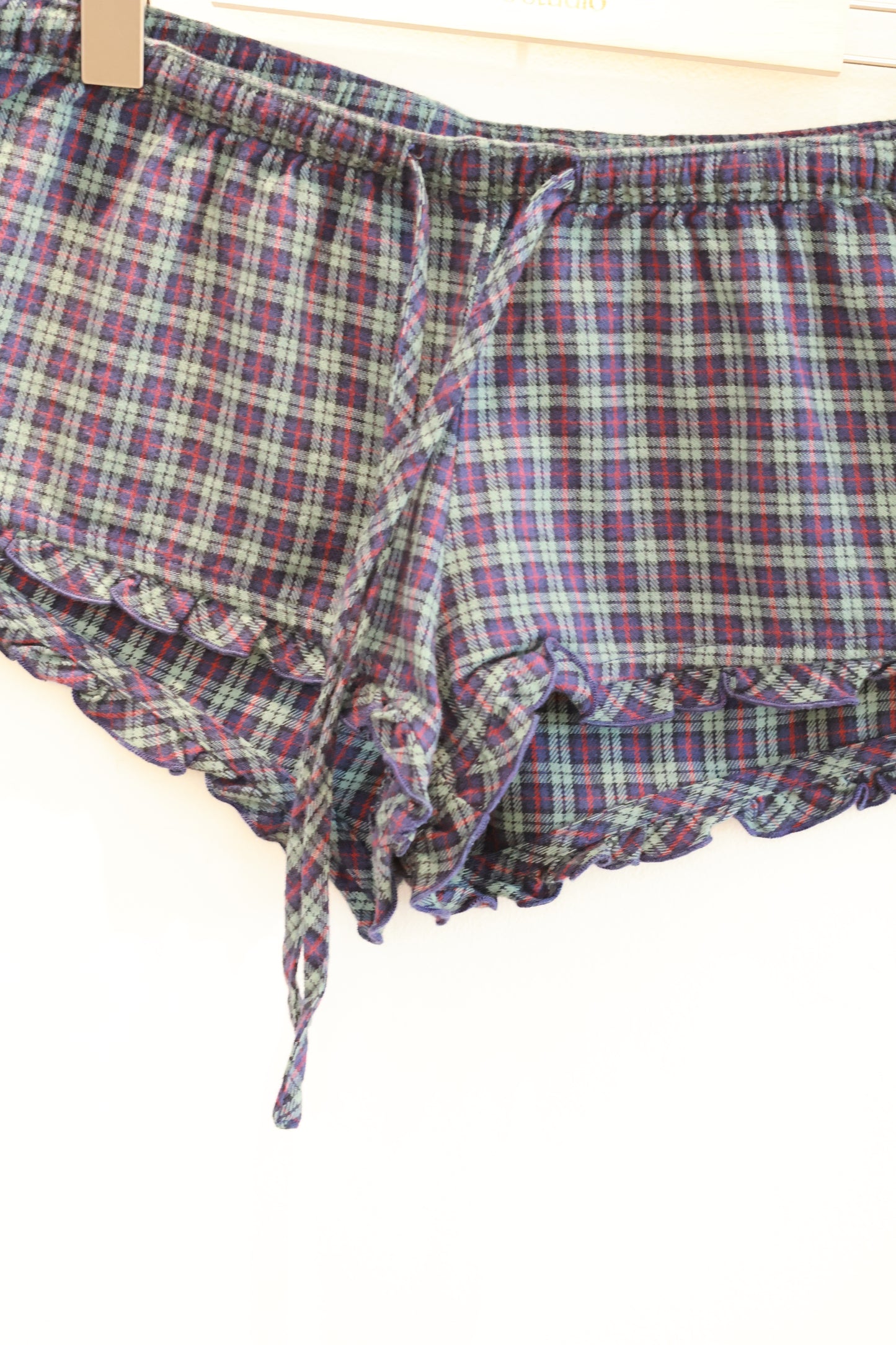 BRANDY Poppy Plaid Shorts