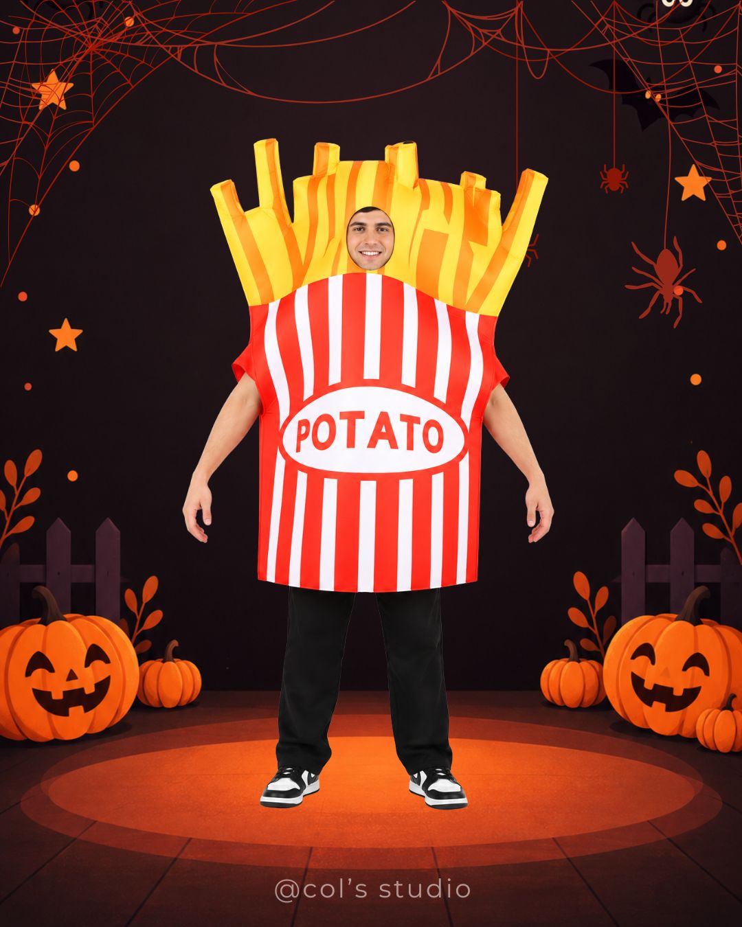 French Fries Costume  -WITHOUT HAT
