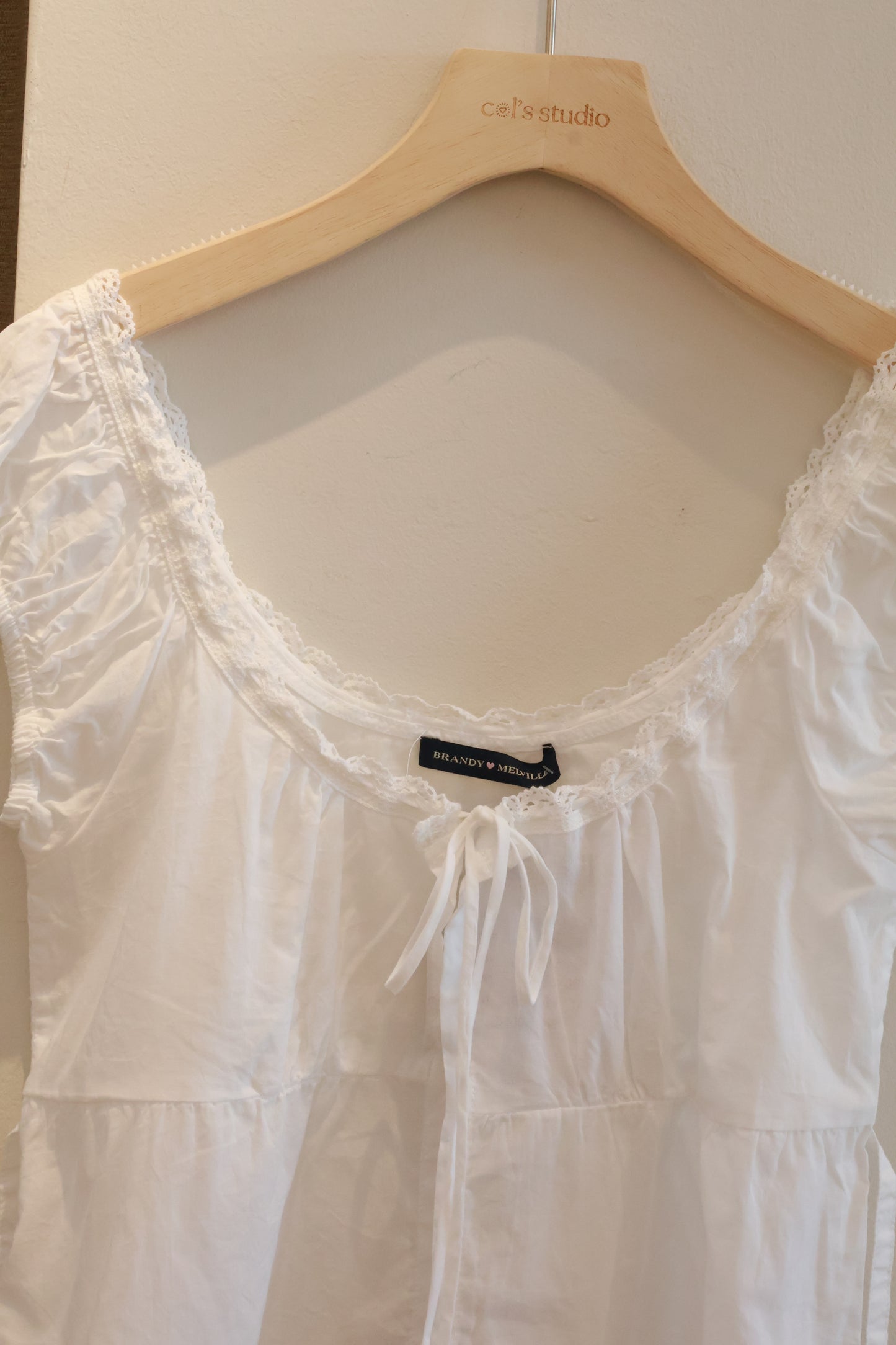 BRANDY Sarah Top- WHITE