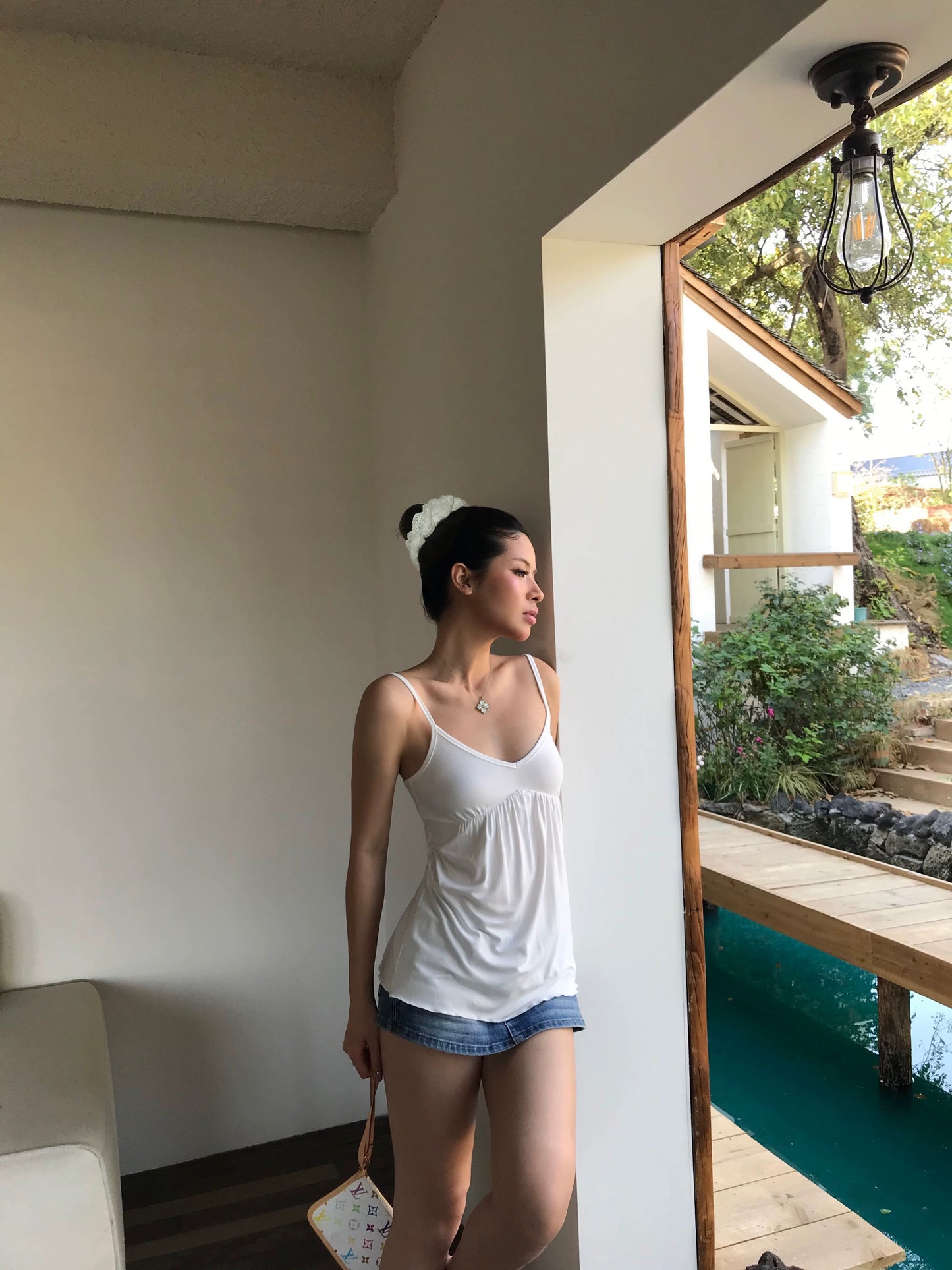 PLAIN BABYDOLL FLOWY TOP