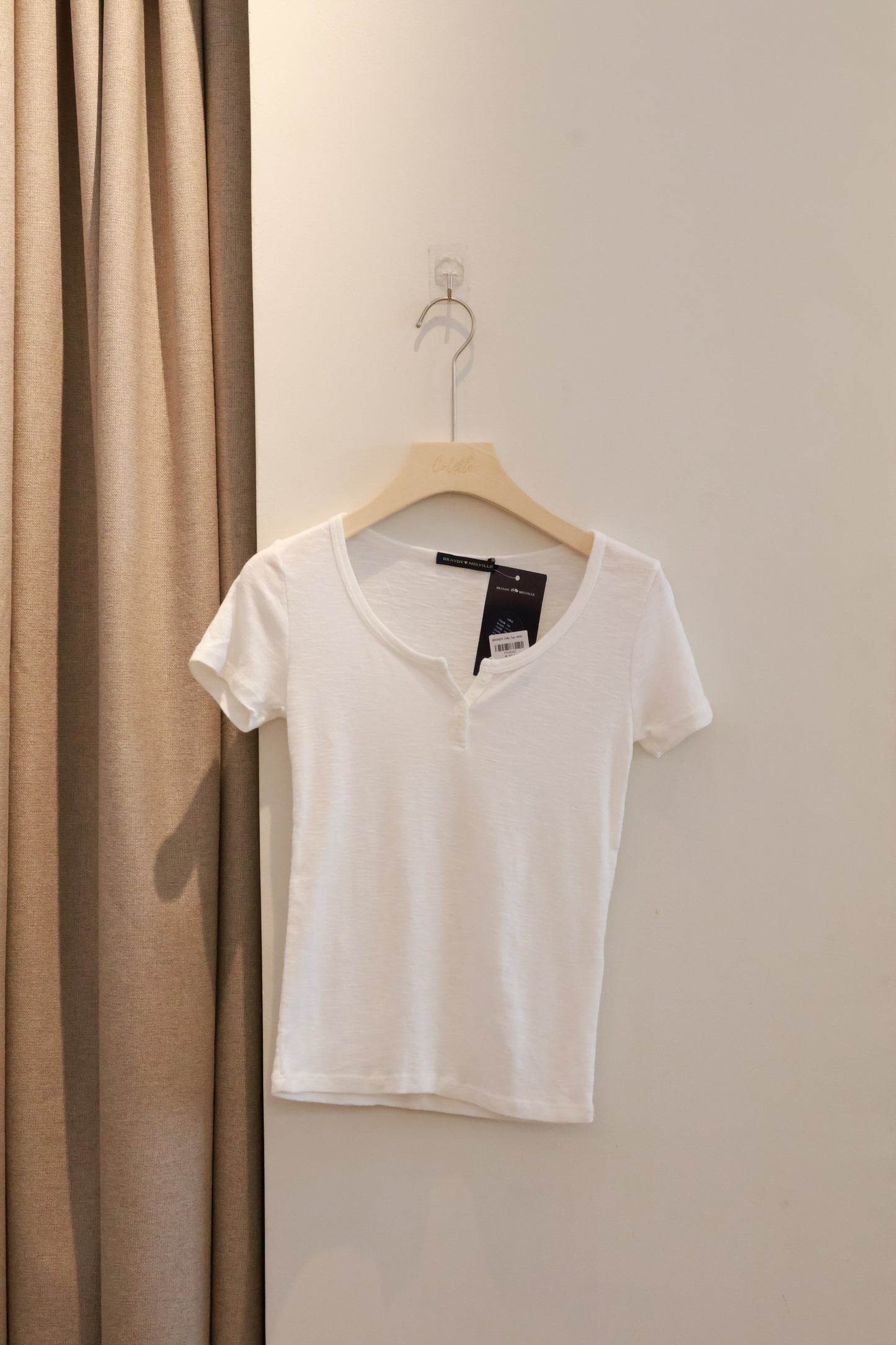 BRANDY Zelly Top- white