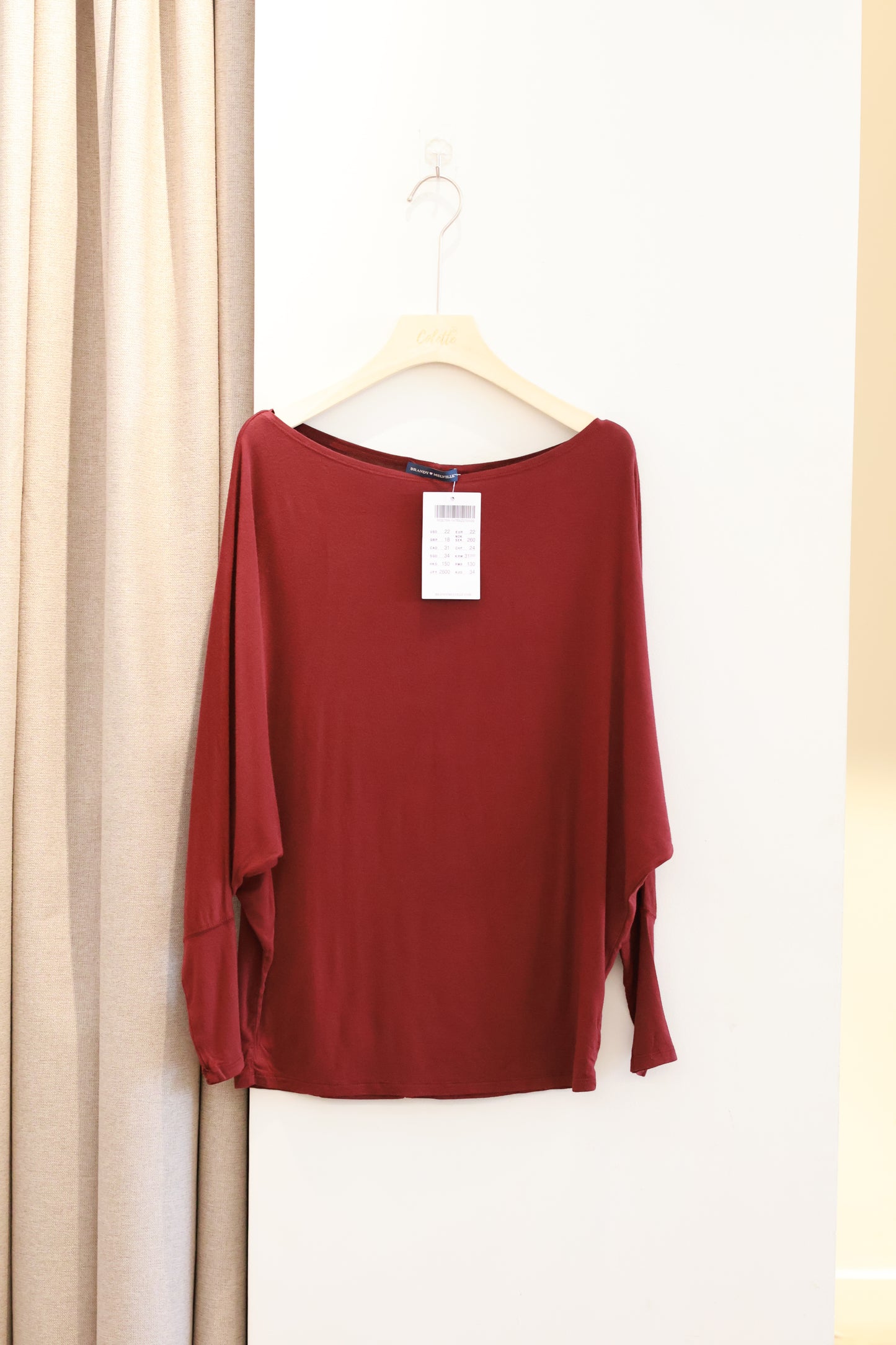 BRANDY Aina Top  -RED