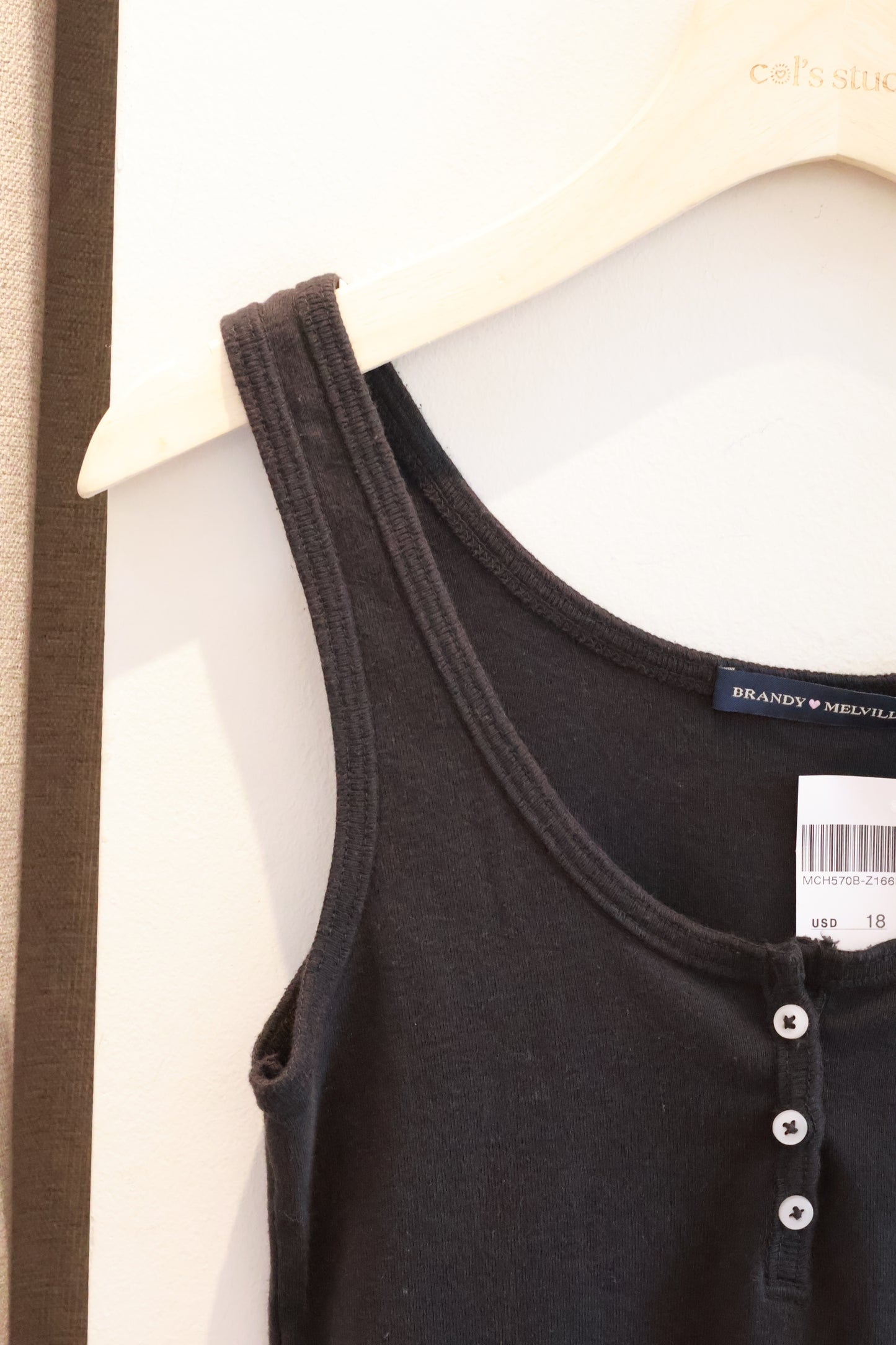 BRANDY Sheena Tank- BLACK