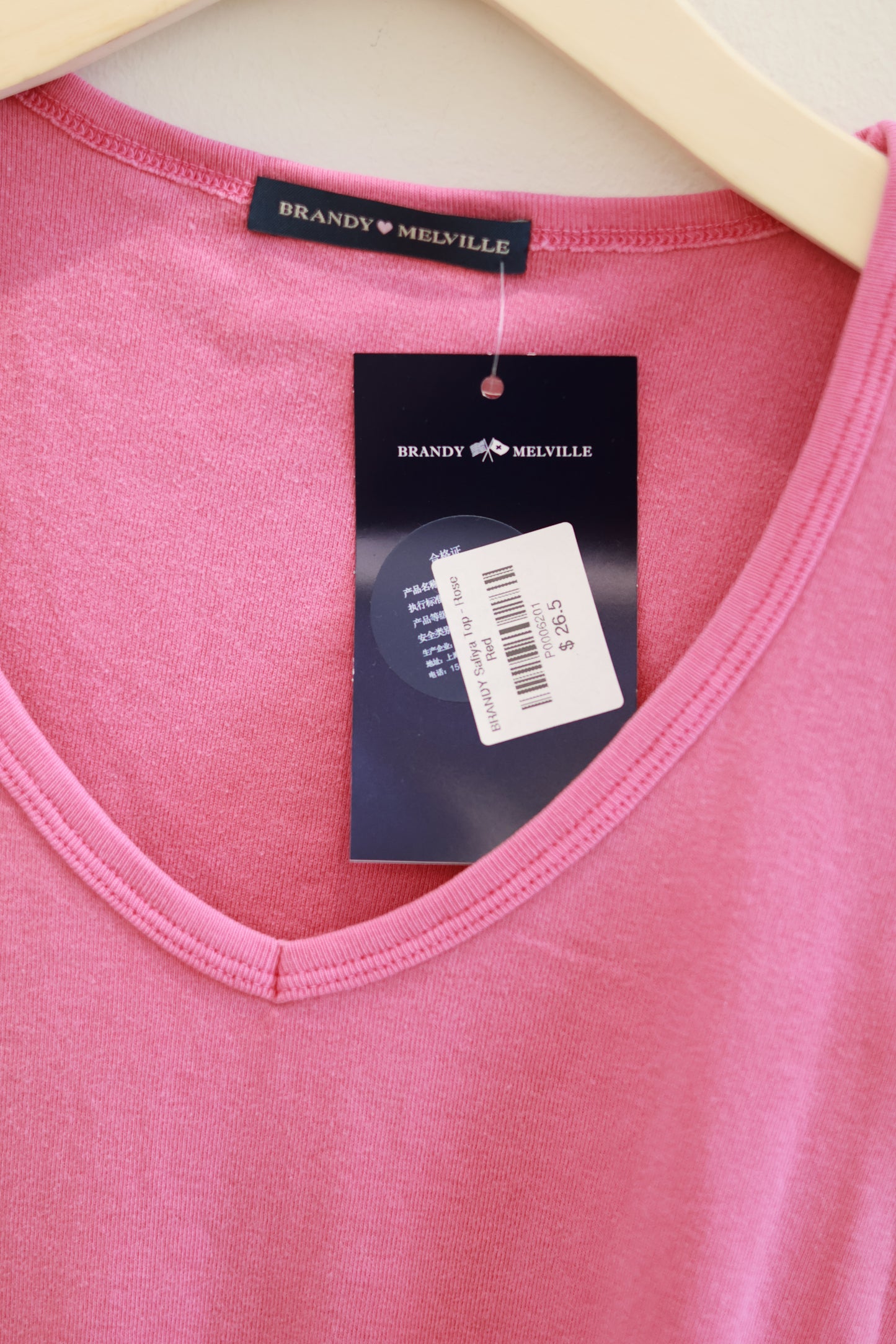 BRANDY Safiya Top - Rose Red