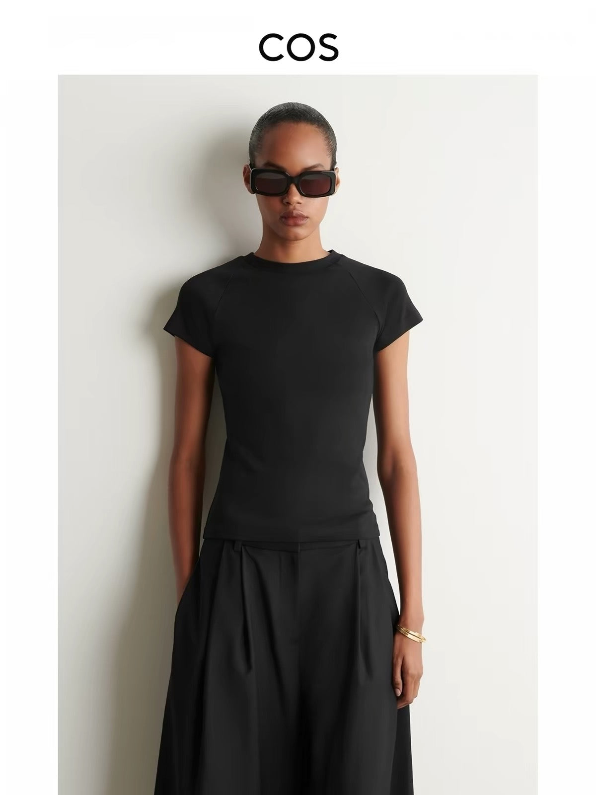 COS Fitted Cotton T-Shirt