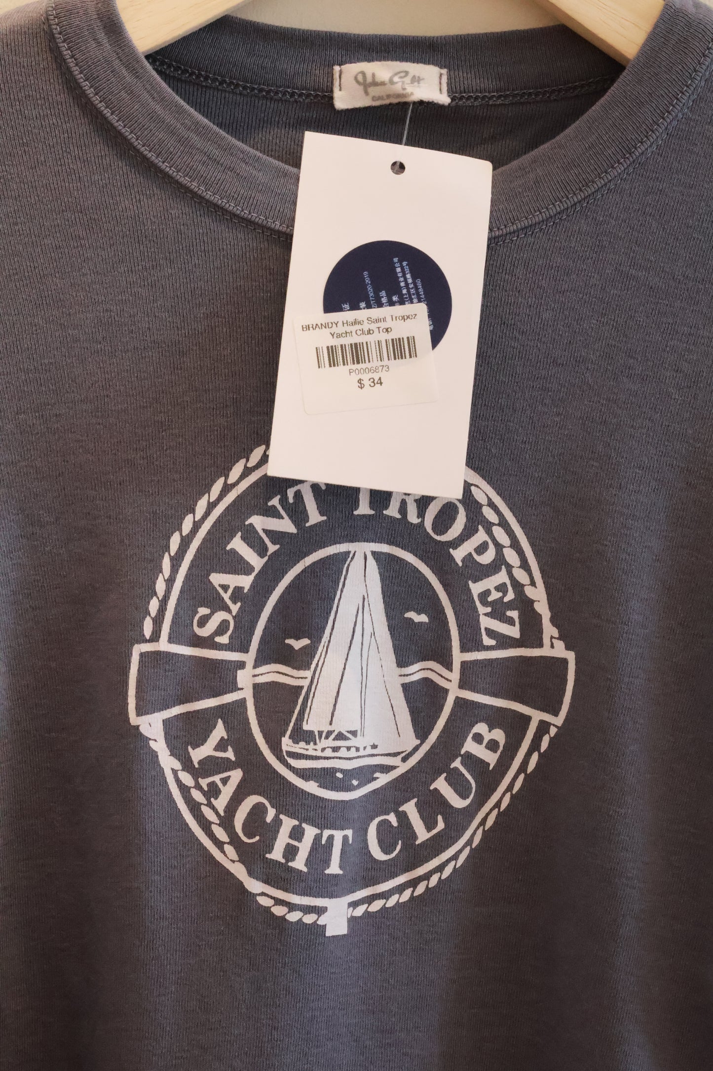 BRANDY Hailie Saint Tropez Yacht Club Top