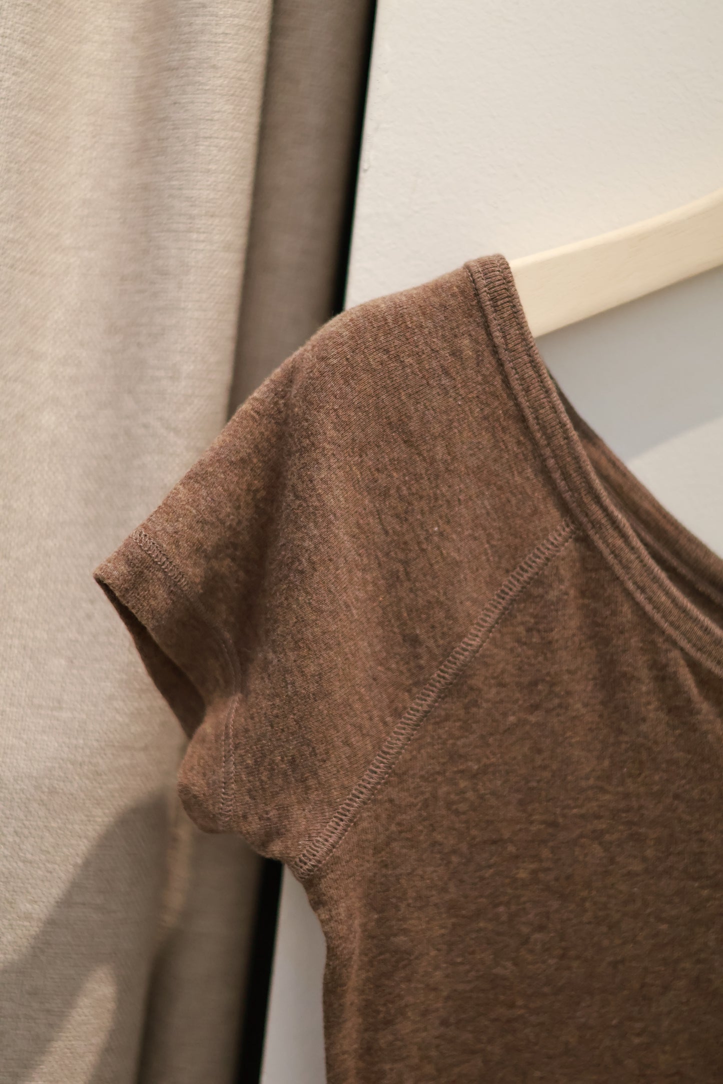 BRANDY Ginny Top- BROWN