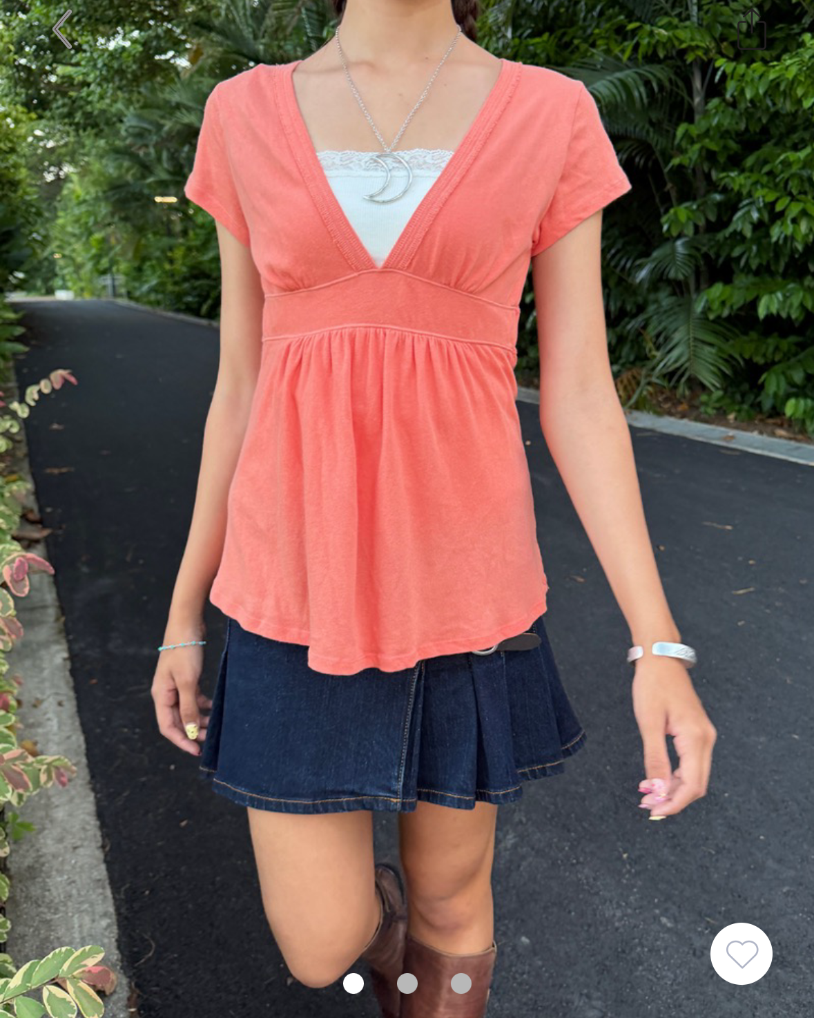 brandy Naia Top- orange