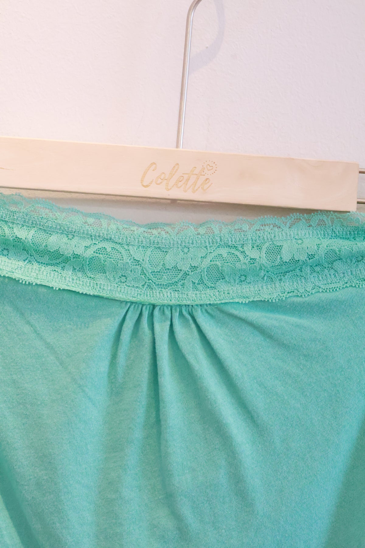 BRANDY Lucky Tube Top  -TEAL