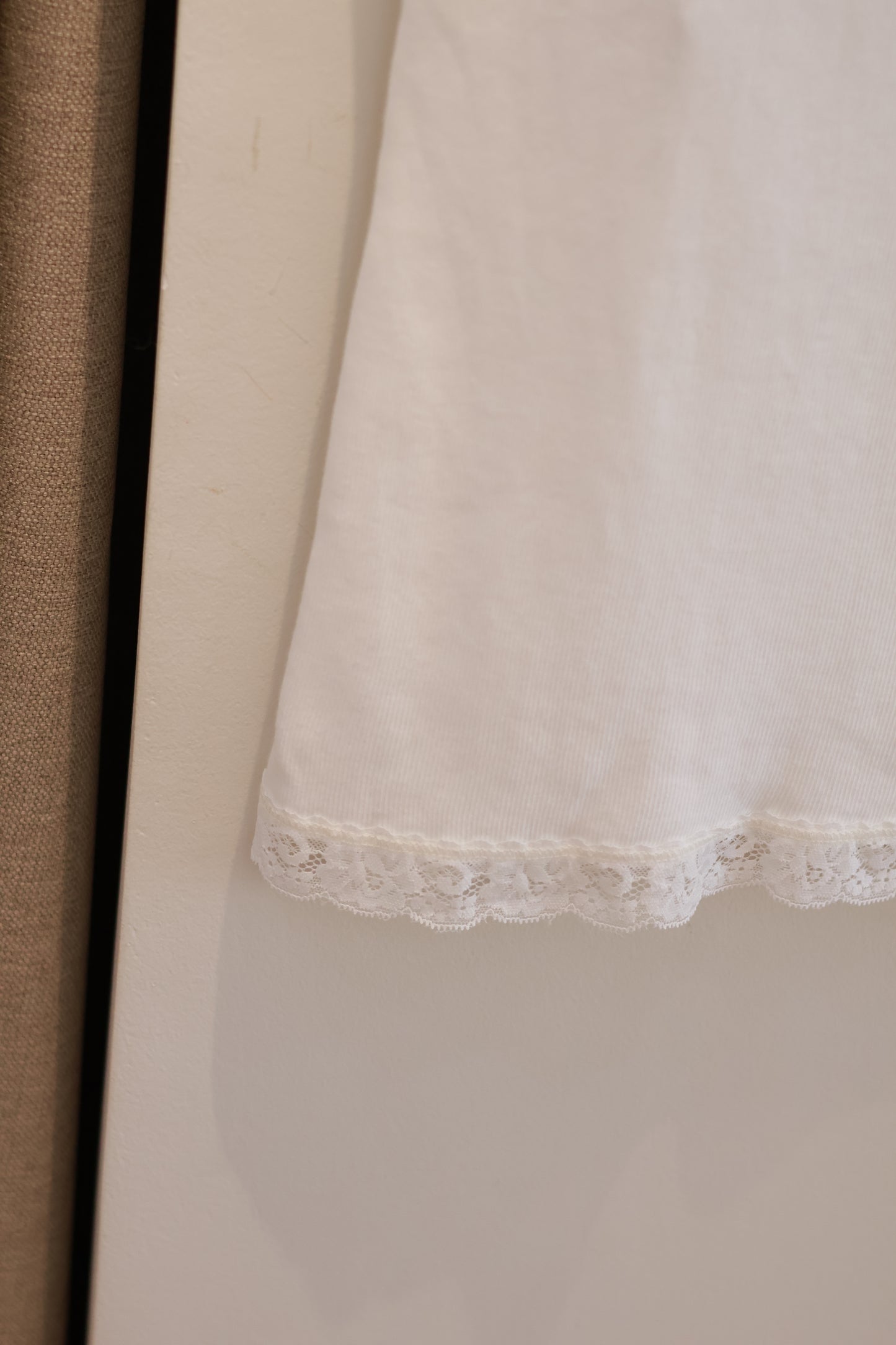 BRANDY Skylar Lace Tank - White