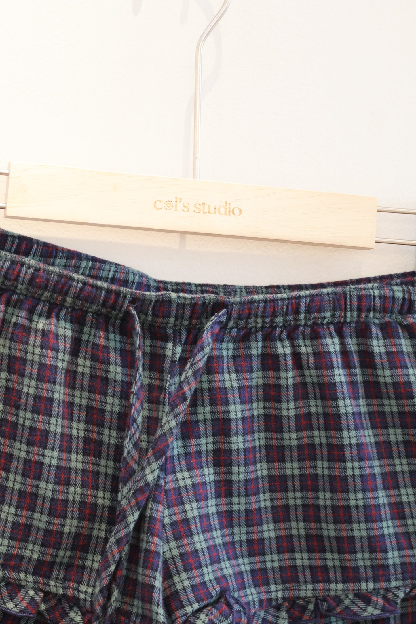 BRANDY Poppy Plaid Shorts