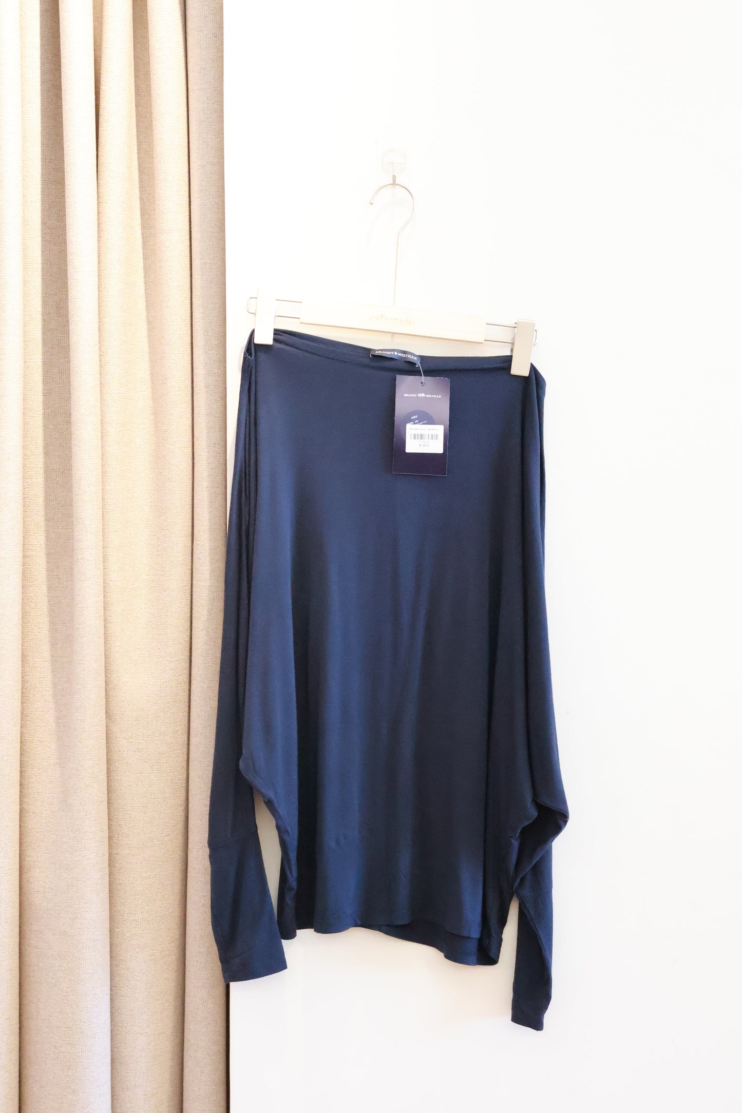 BRANDY Aina Top  -NAVY