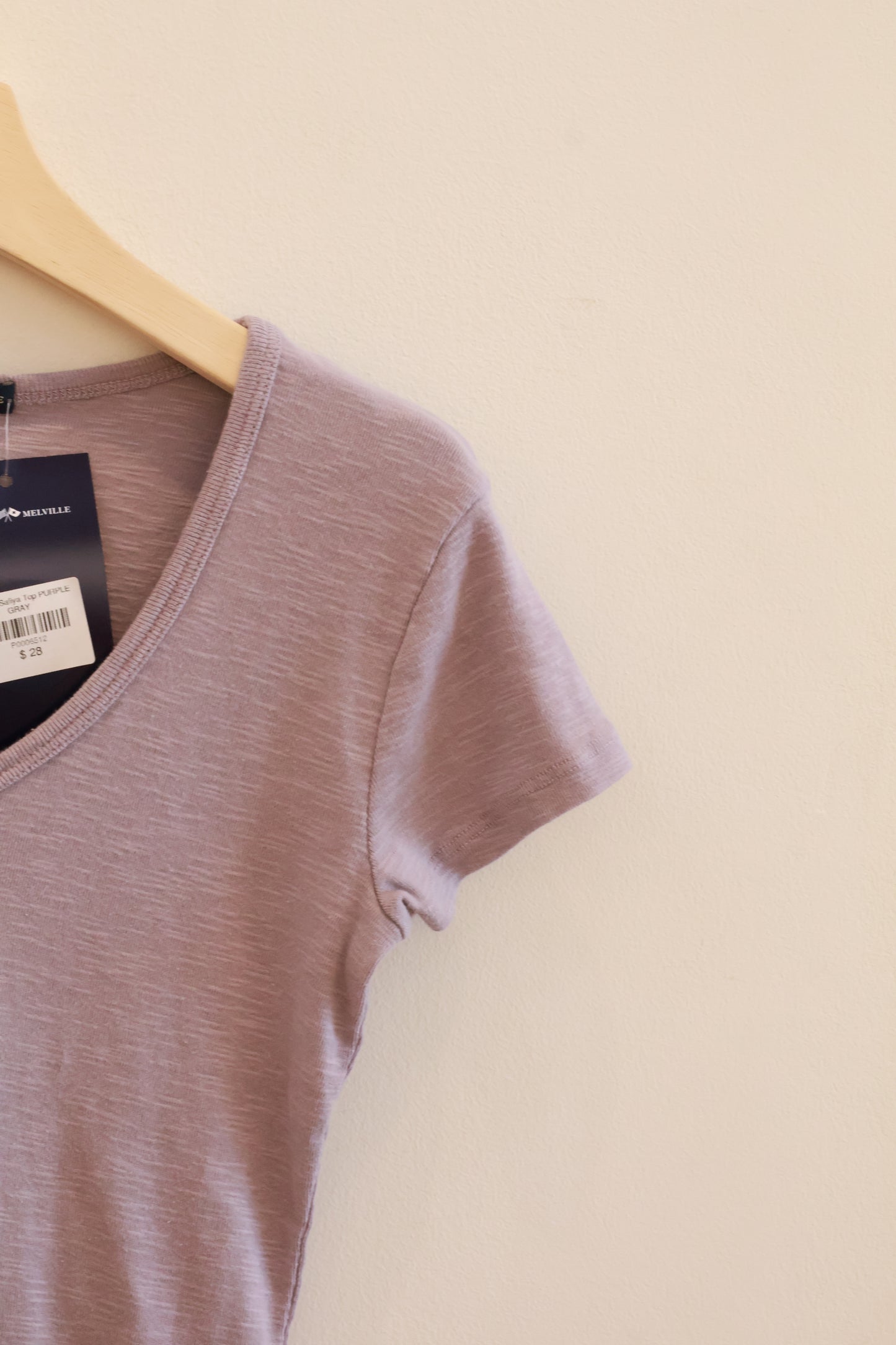 BRANDY Safiya Top  -PURPLE GRAY