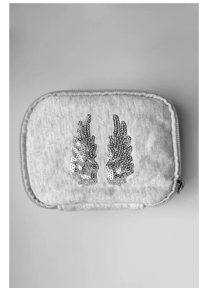 SUBDUED Makeup Mirror Bag - Grey
