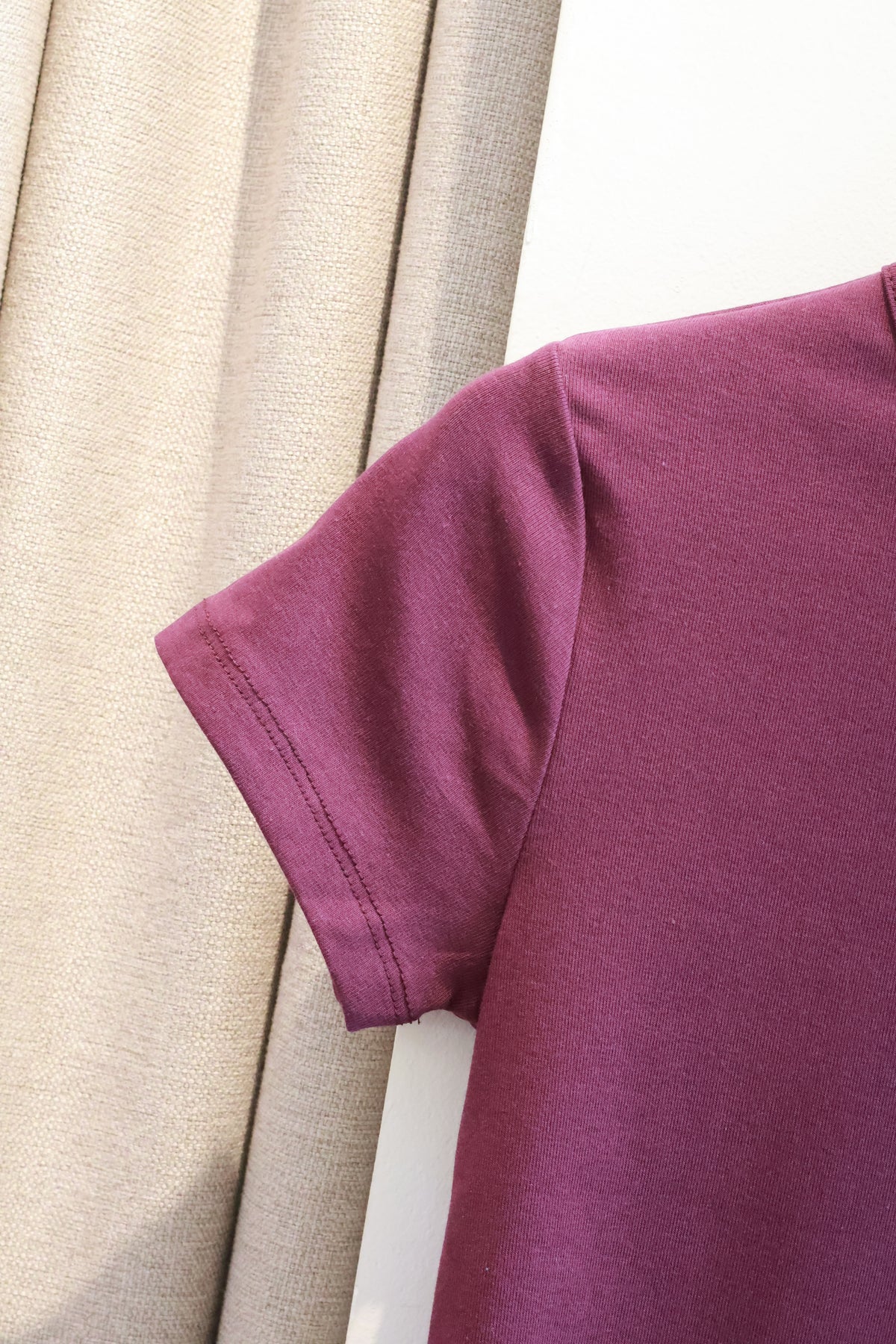 SUBDUED Plum Purple WINGS Tee