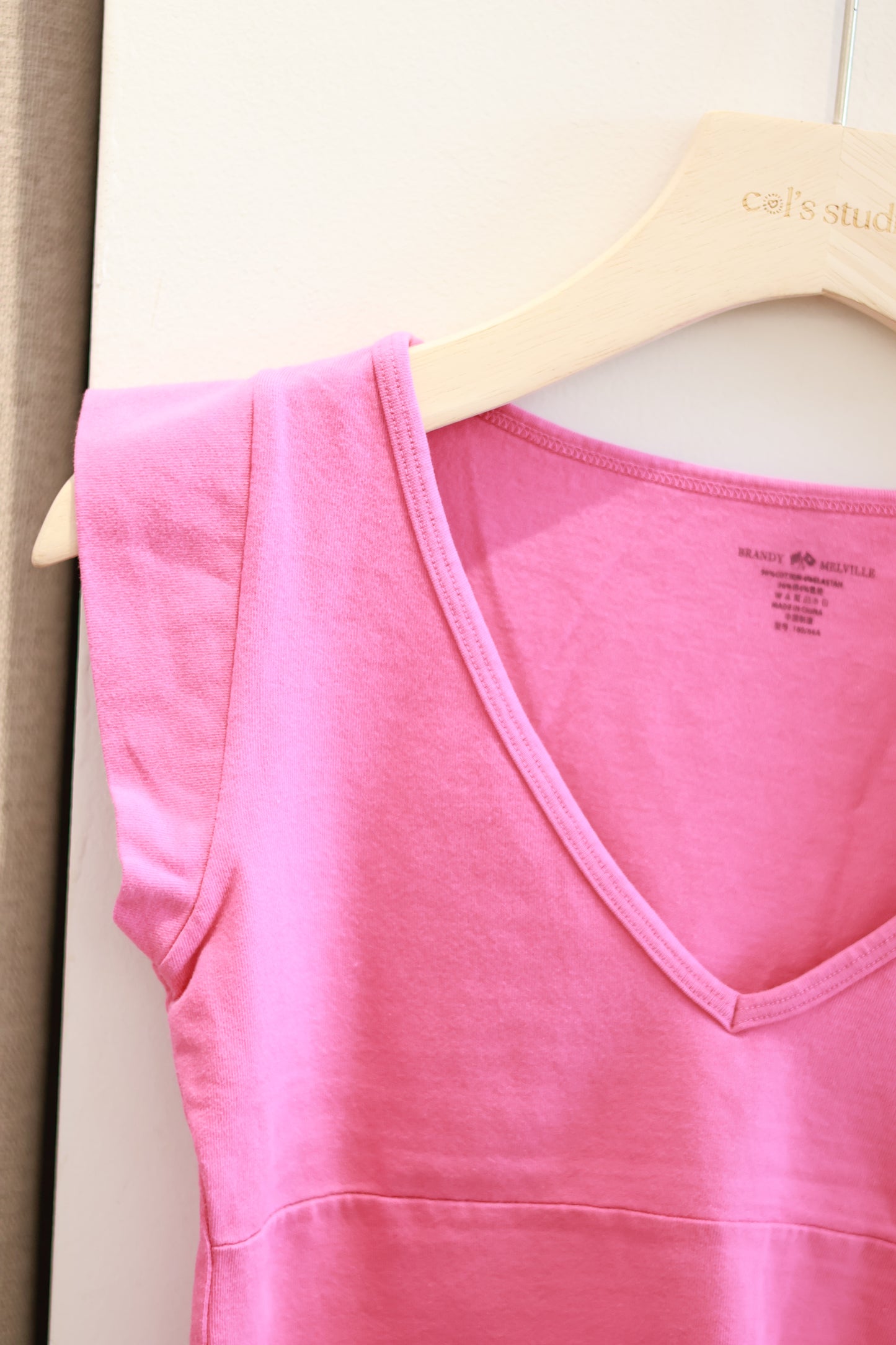 BRANDY Amara Tank - Rose Red