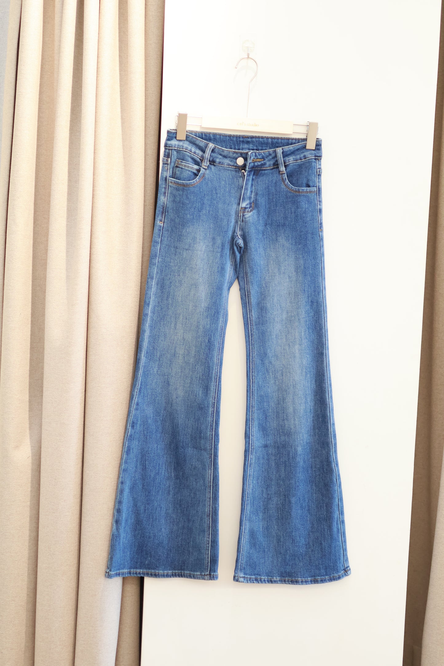 Vintage Blue Low Waist Jeans