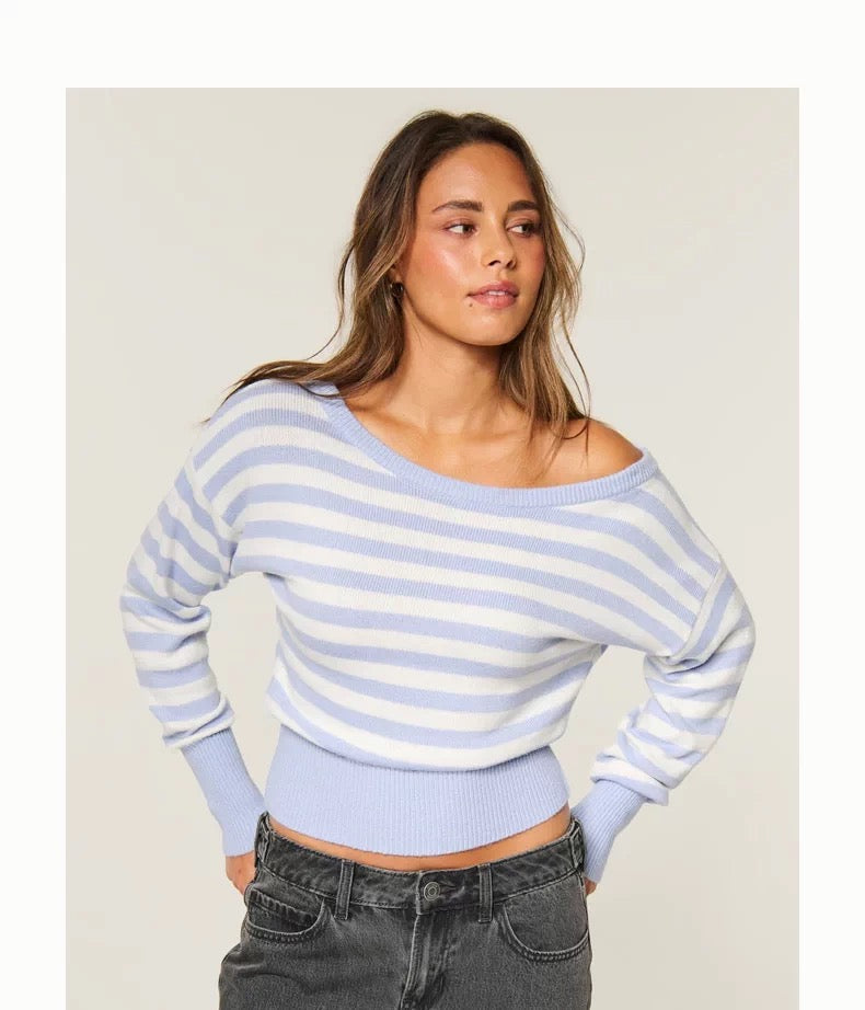 HOLLISTER Off Shoulder Knit Top