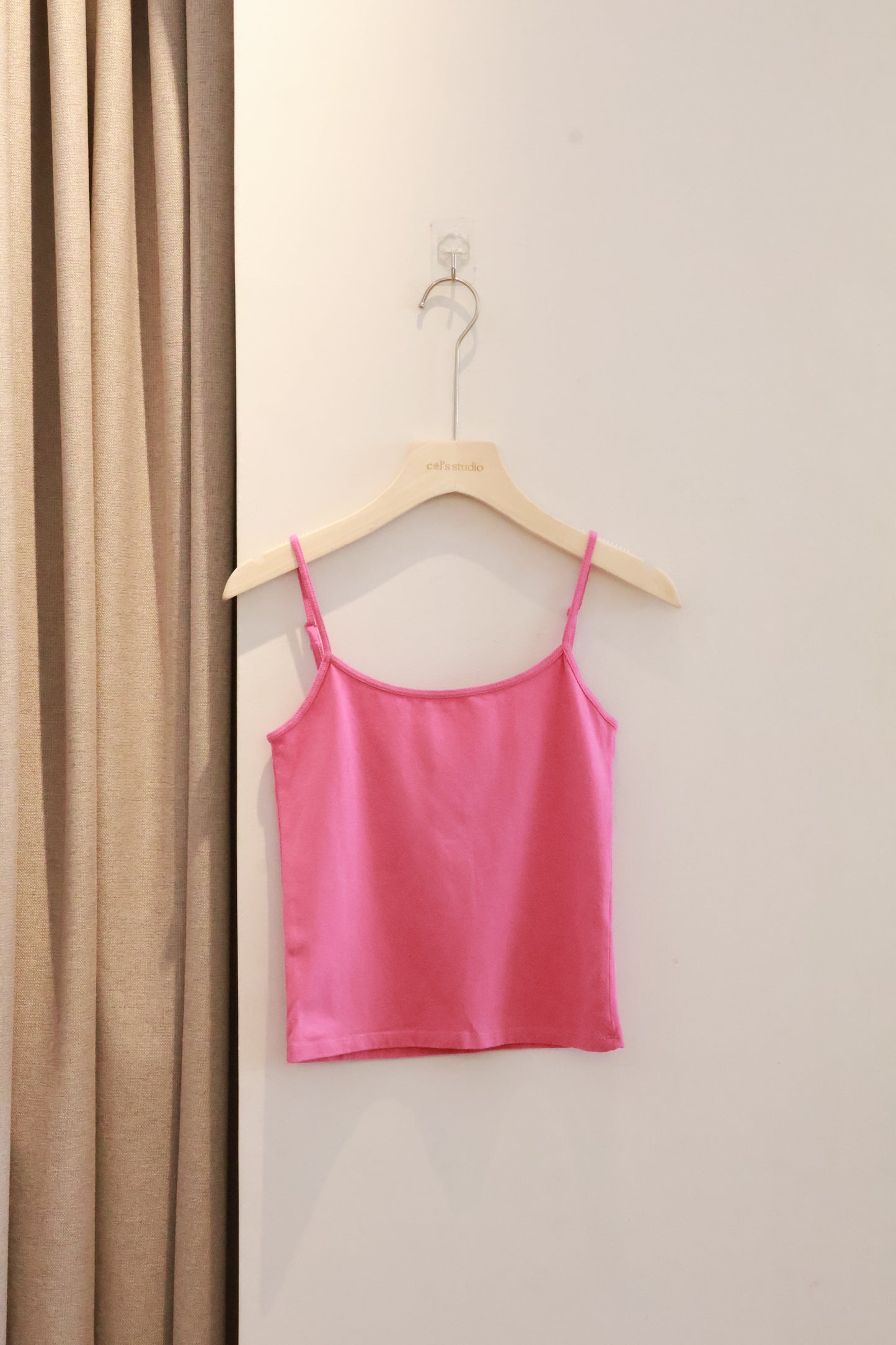 BRANDY Skylar Tank-Rose Red