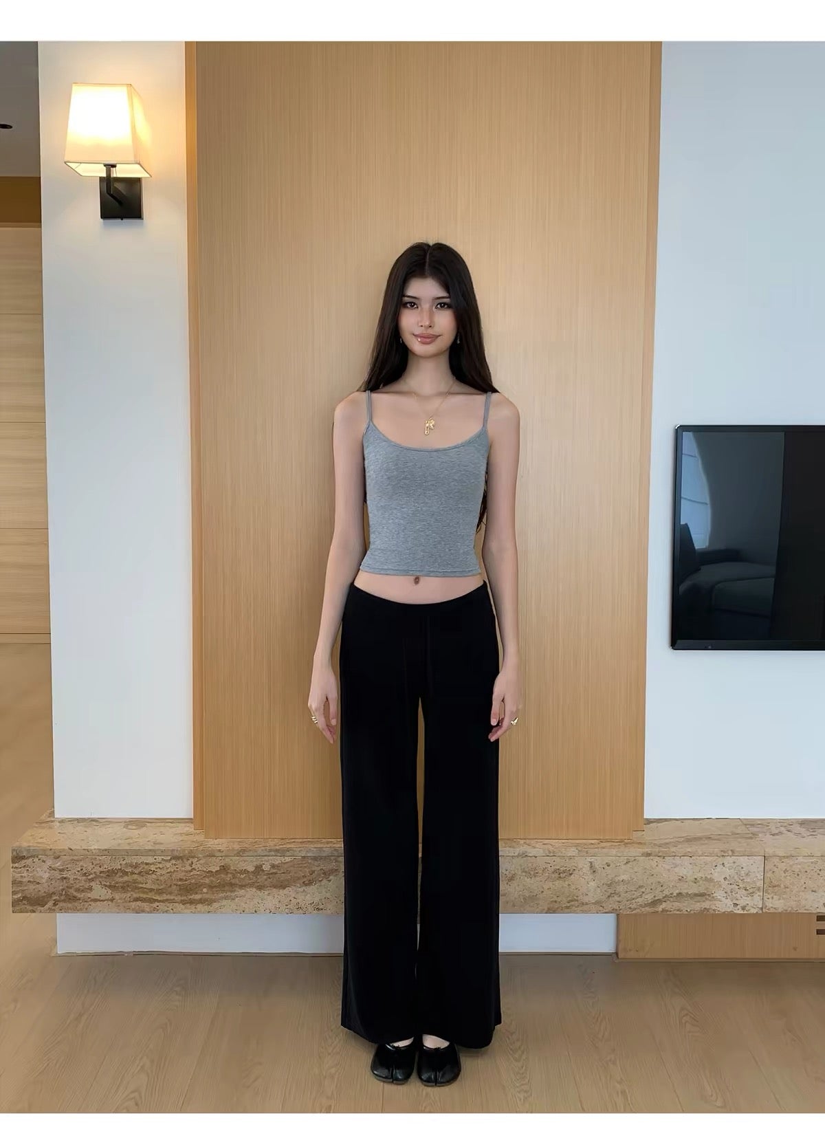 AUD Straight Tube Casual Pants