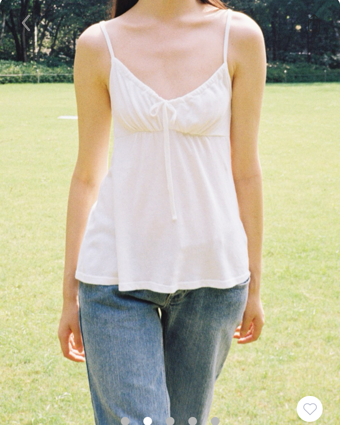 brandy Jennifer Tank- white
