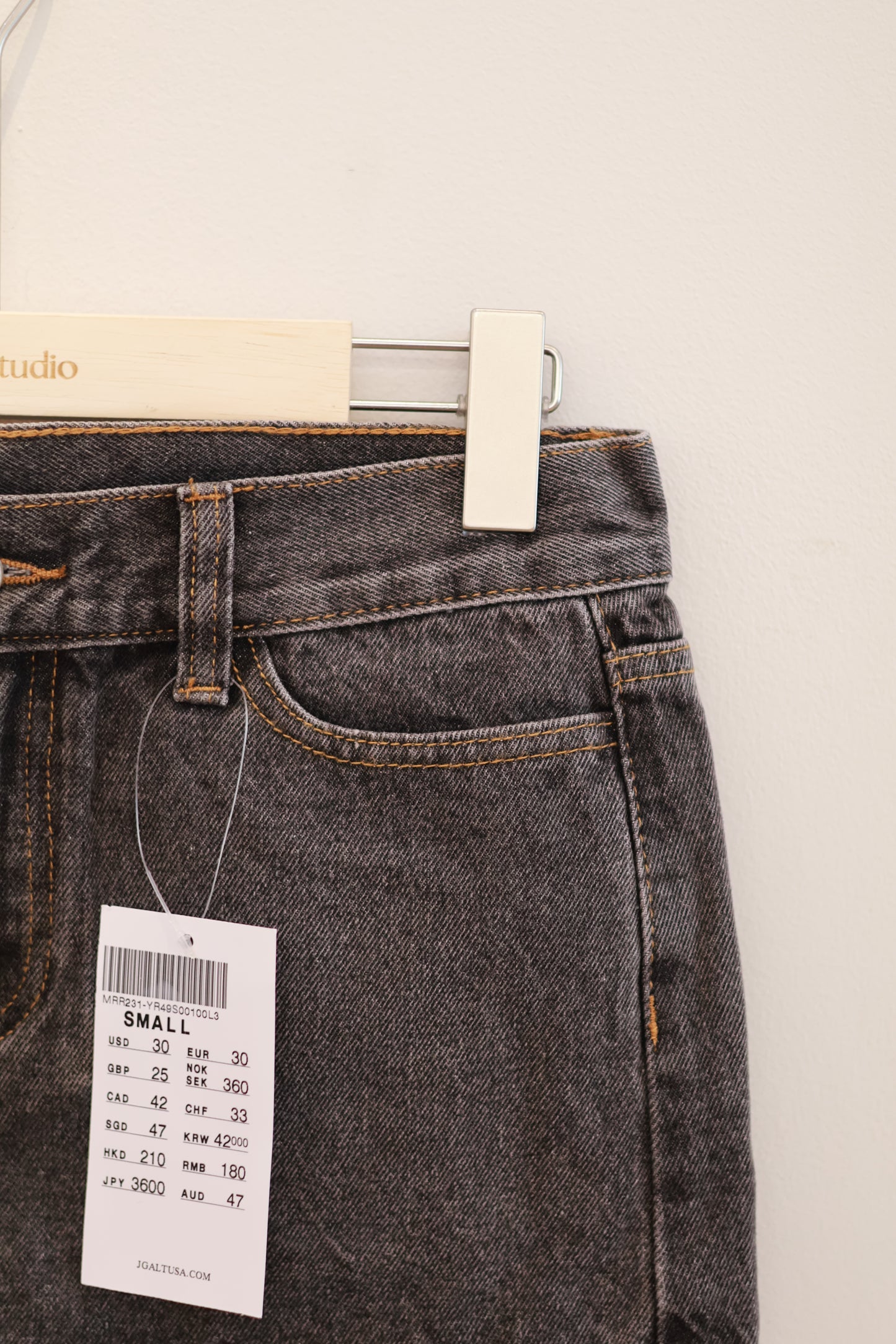 BRANDY Malia Denim Mini Skirt