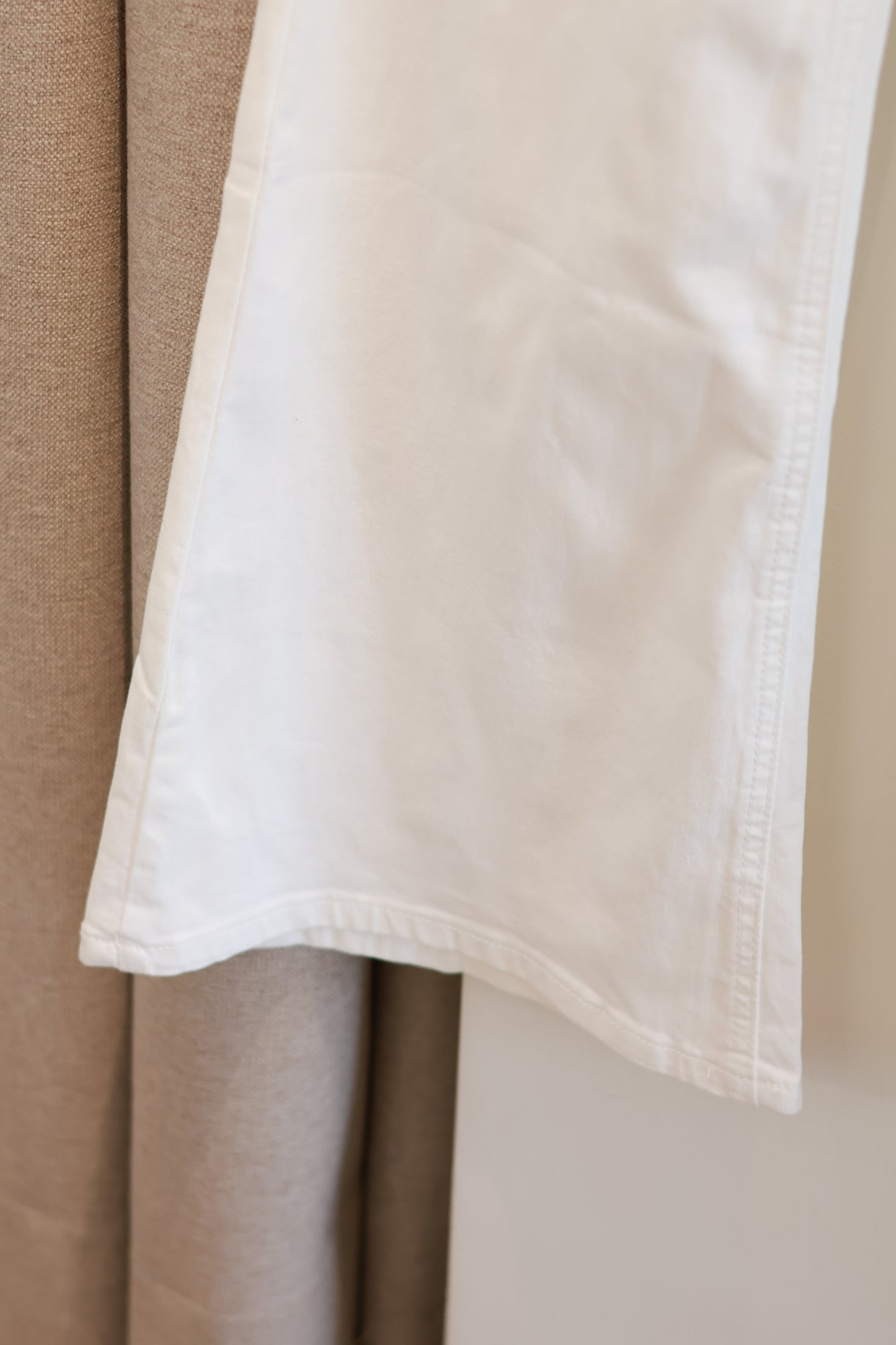 White Flare Jeans