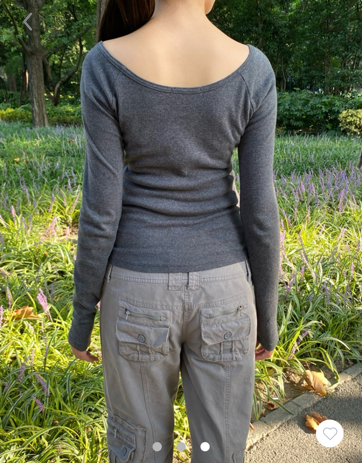 BRANDY Zelly Top- OCT  -DARK GREY