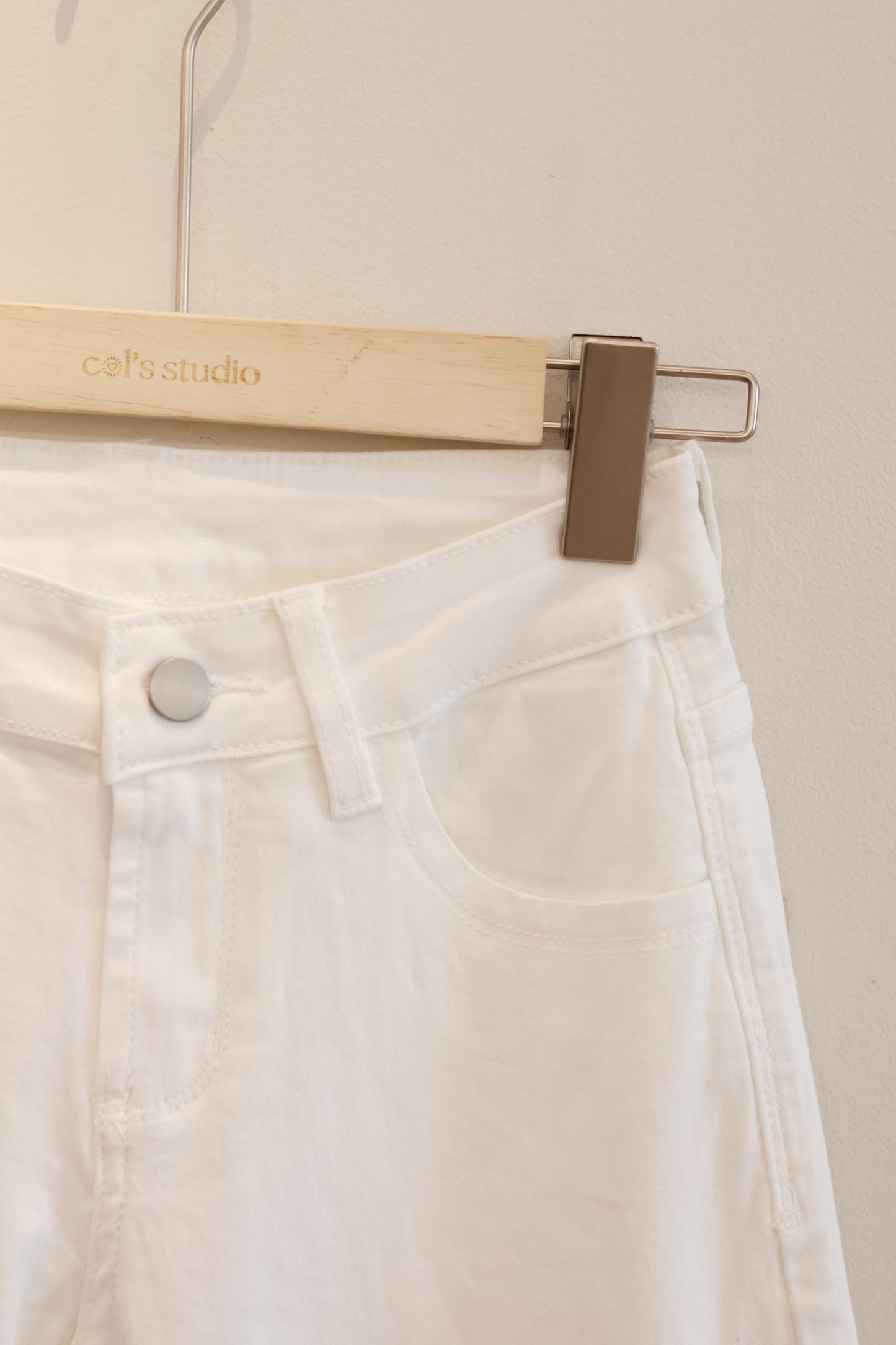 White Flare Jeans