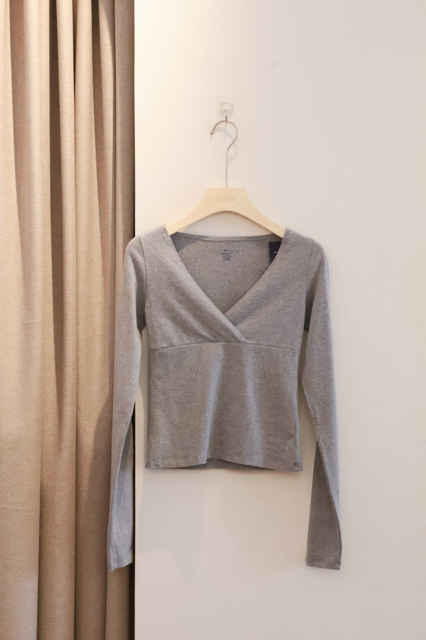 BRANDY Amara LONG SLEEVE- GRAY