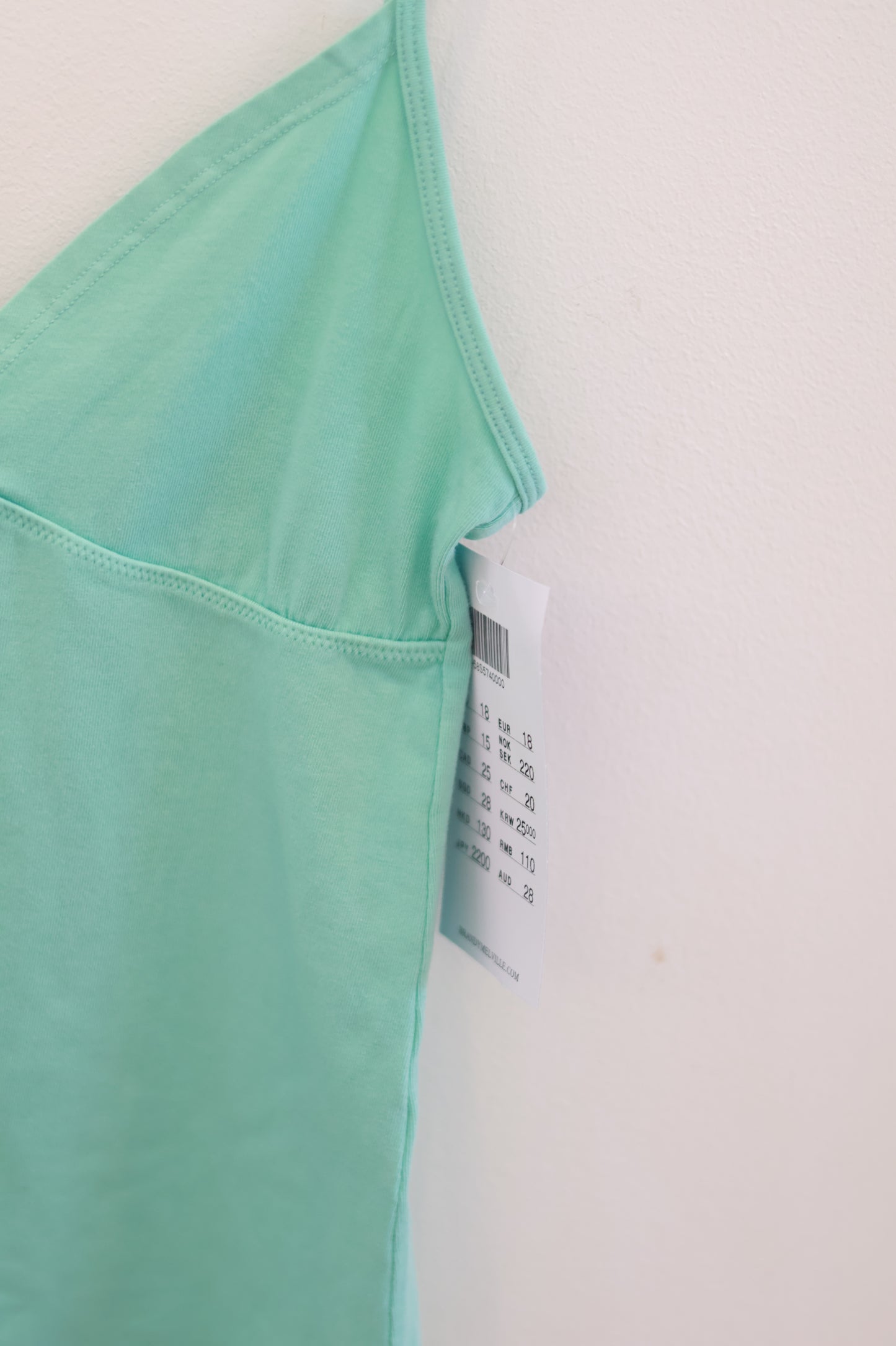 BRANDY Amara Tank - Ice Green