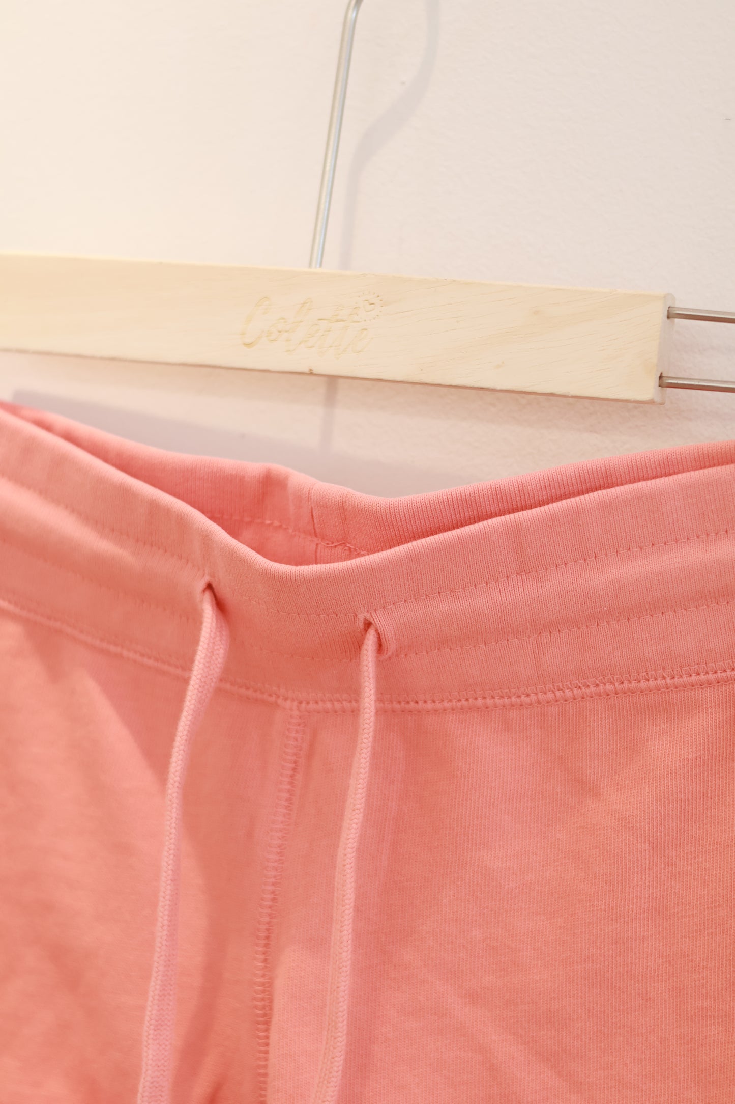 BRANDY Marcie Sweatshorts- coral