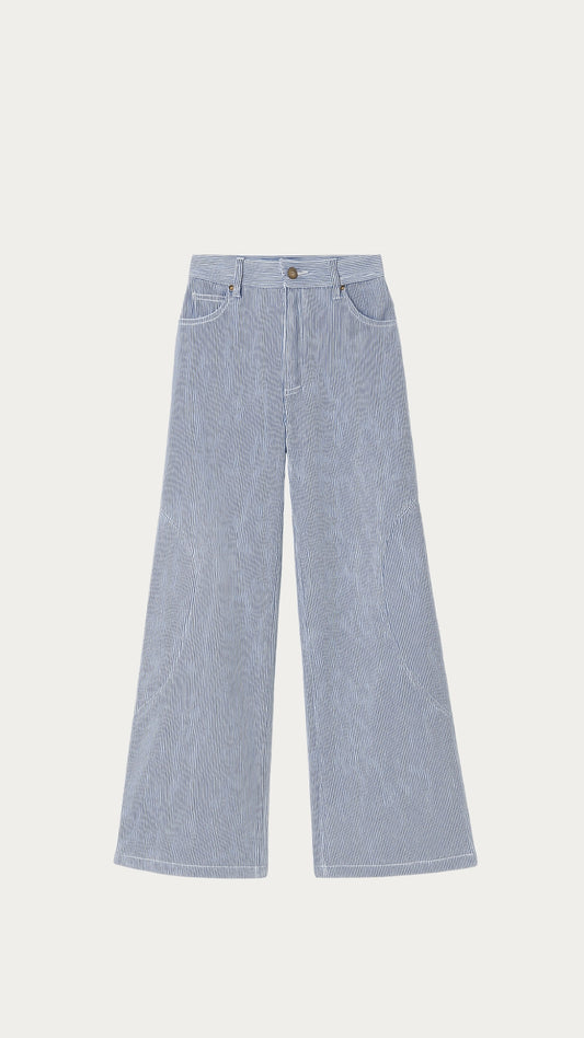 Striped black bottom