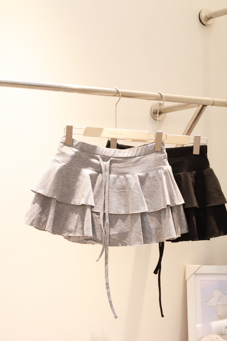 NUDETHELABEL FLARED SKORT