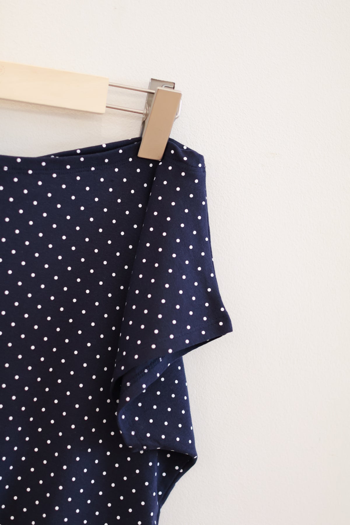 SUBDUED Polka Dot Tee - Blue/White Dot