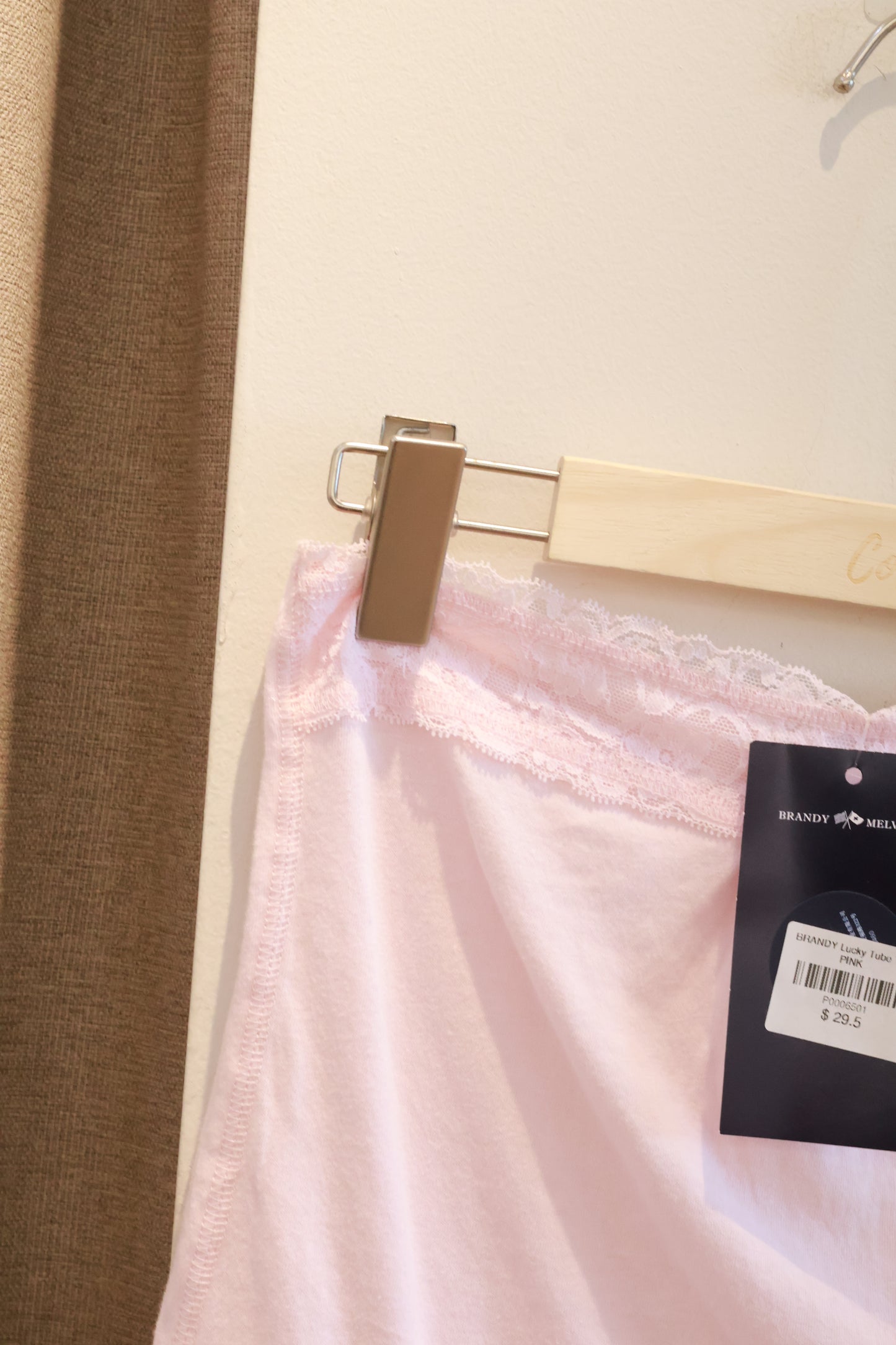 BRANDY Lucky Tube Top  -PINK