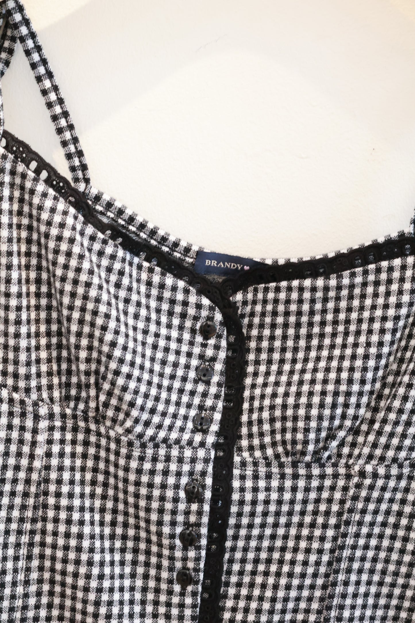 BRANDY Odessa Plaid Tank